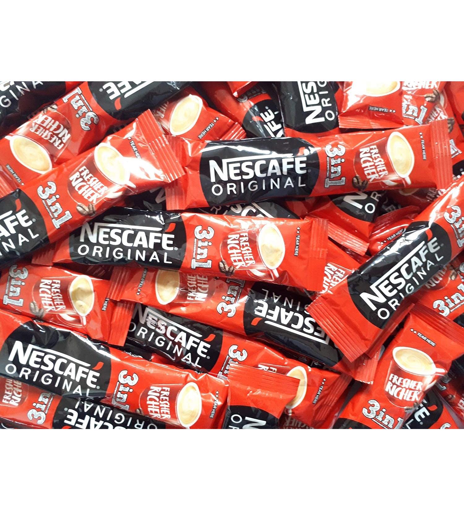 Nescafe 3in1 Original EU Made Long Expiry Date Instant Coffee Sachets (12 Count) - Individual Pack - Buy Online on GoSupps.com