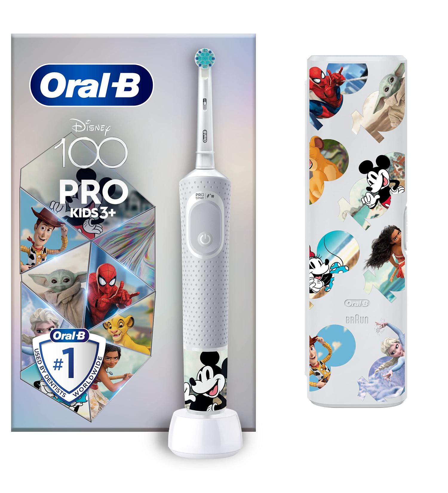 Oral-B Kids Power Pro Toothbrush Disney 100 Years | Age 3+ | Shop Now! - Buy Online on GoSupps.com