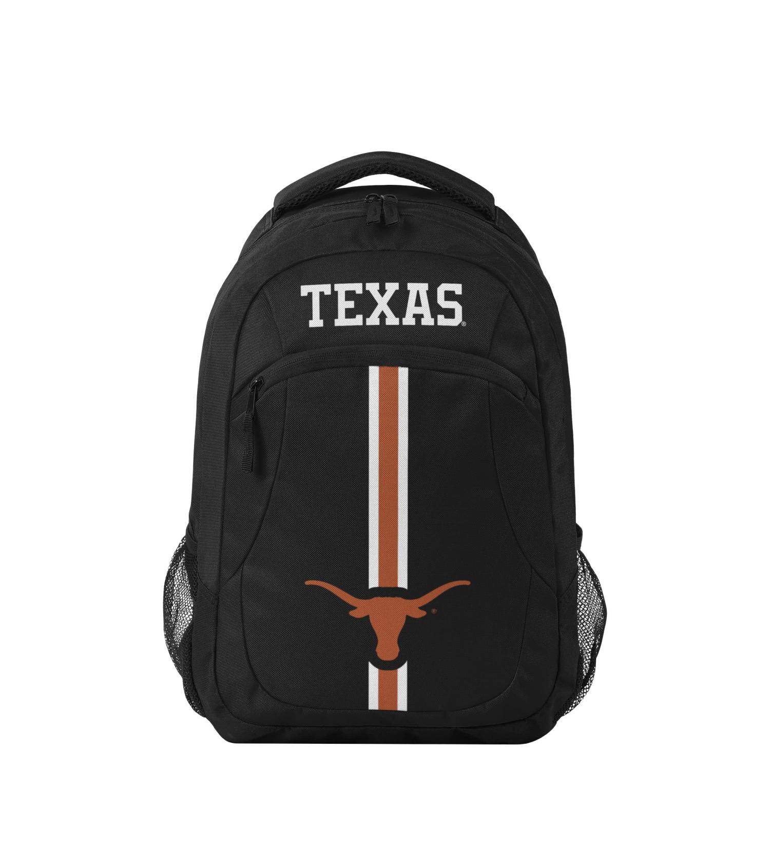 Texas Longhorns Team Logo Action Backpack - Official NCAA College Gear - Buy Online on GoSupps.com