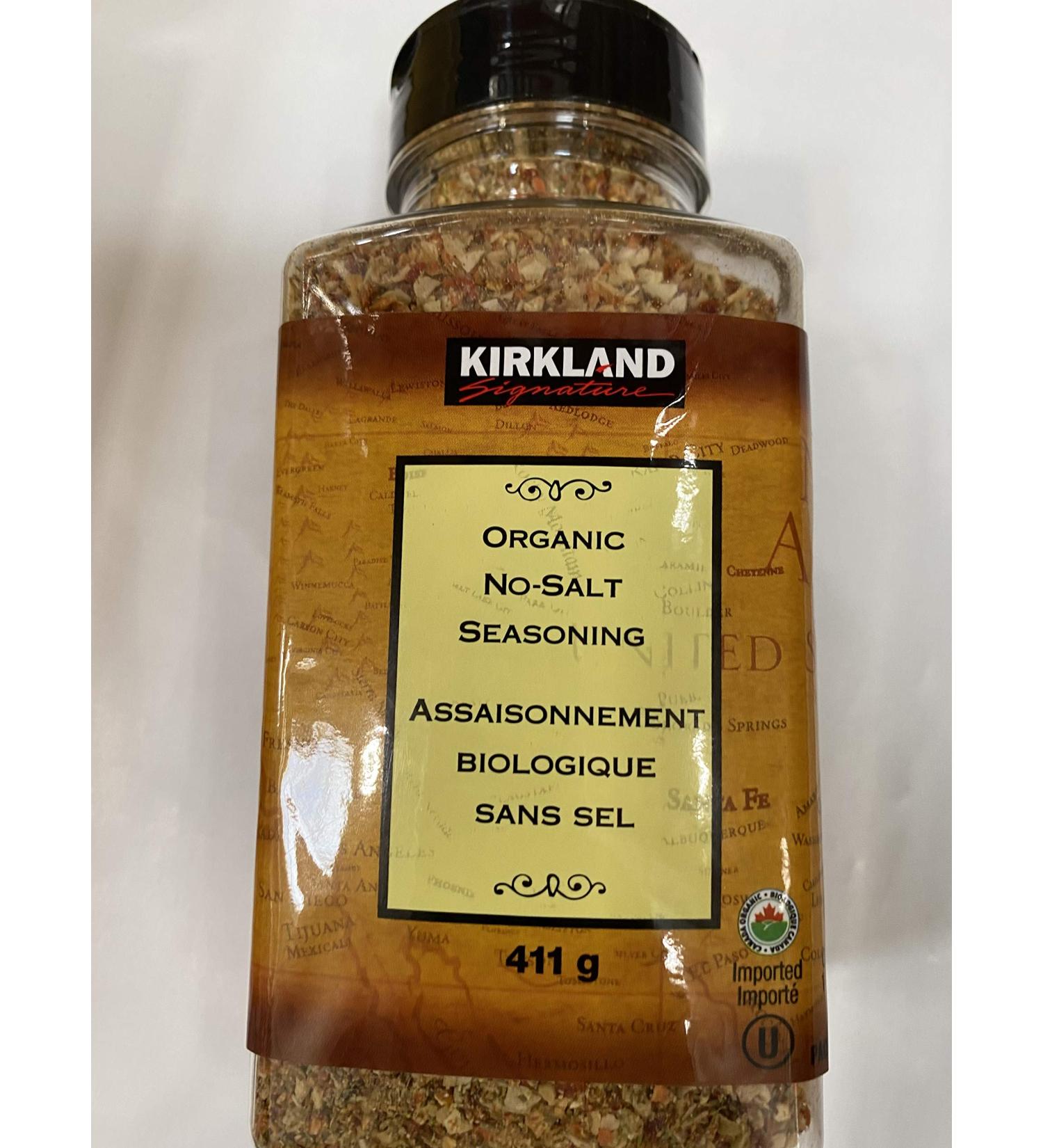 Kirkland Signature Organic No-Salt Seasoning 14.5oz - Pack of 2 - Buy Online on GoSupps.com