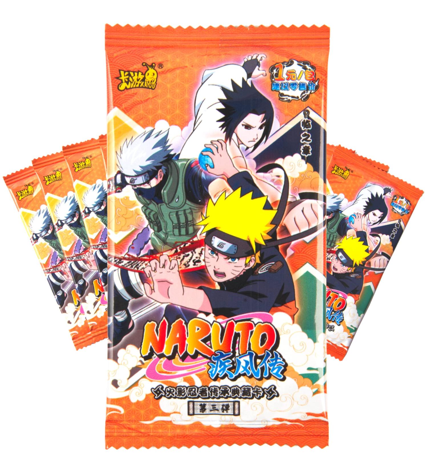 AW Anime WRLD Naruto Ninja Cards Booster Box - Official CCG Collectable Playing Cards - 10 Packs - Flash 10 Packs - Buy Online on GoSupps.com