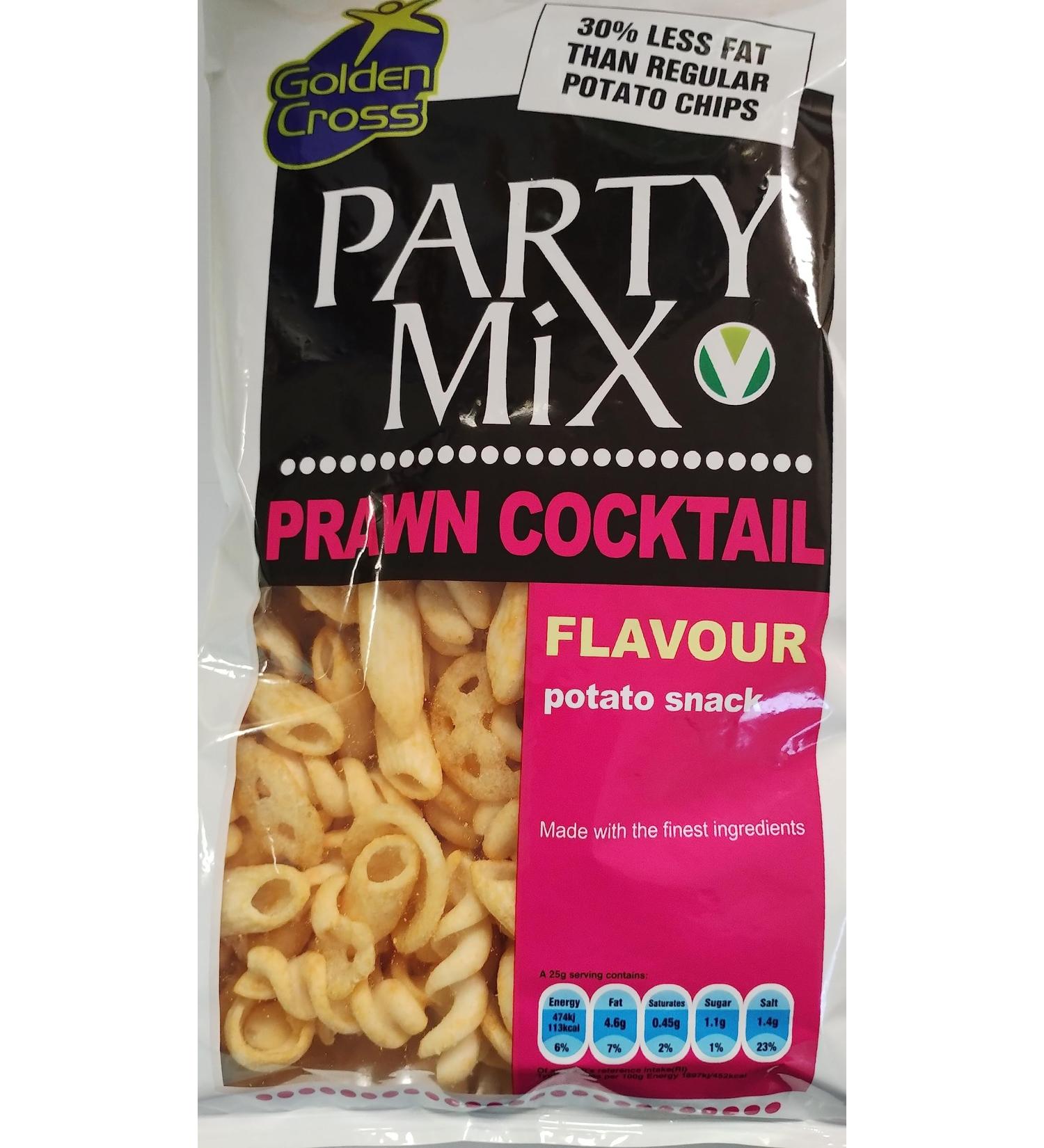 Golden Cross. Party Mix (Prawn Cocktail 12x125g)
