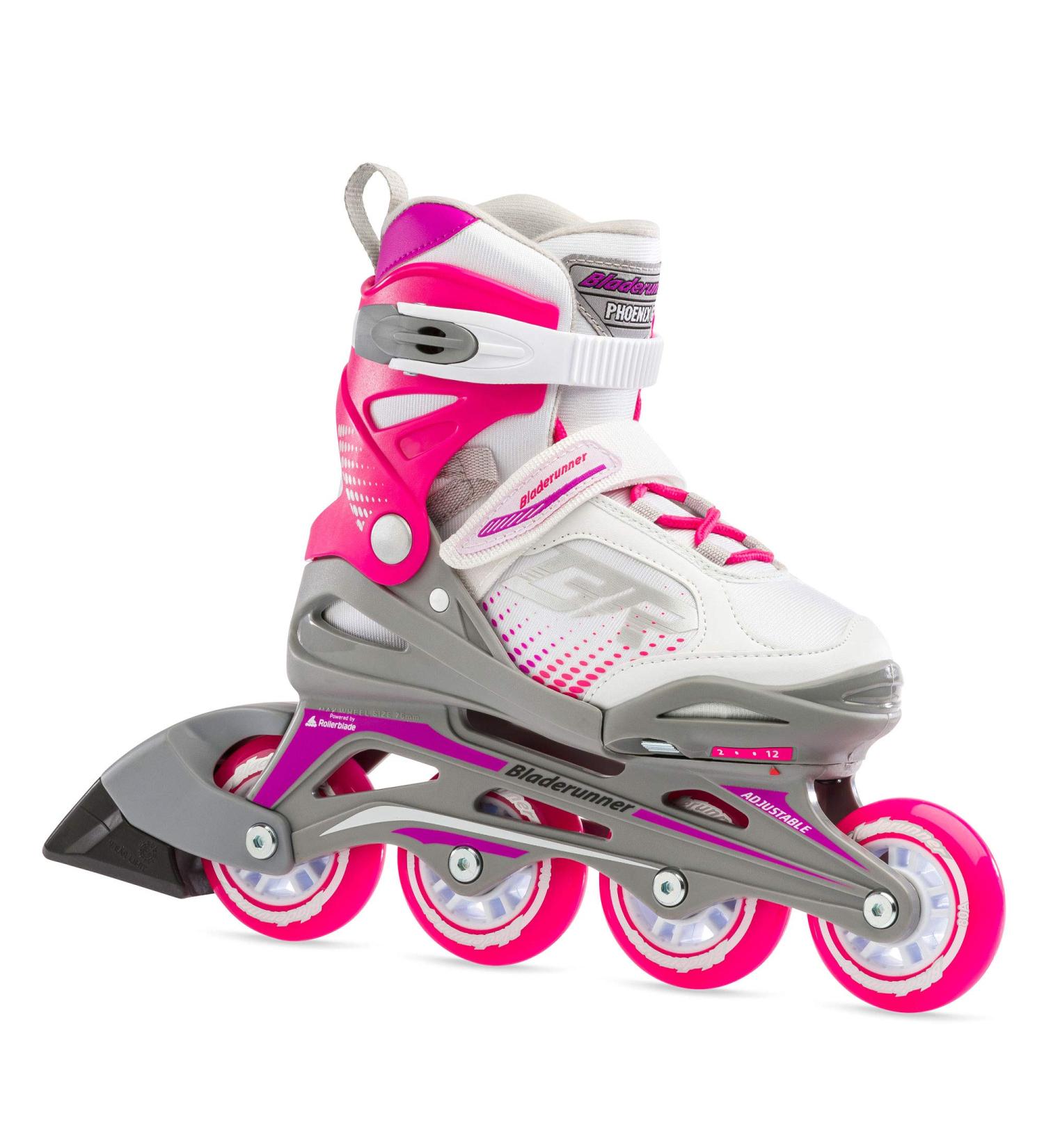 Rollerblade Phoenix Girls Adjustable Fitness Inline Skate 2 - Bladerunner Inline Skate - Buy Online on GoSupps.com