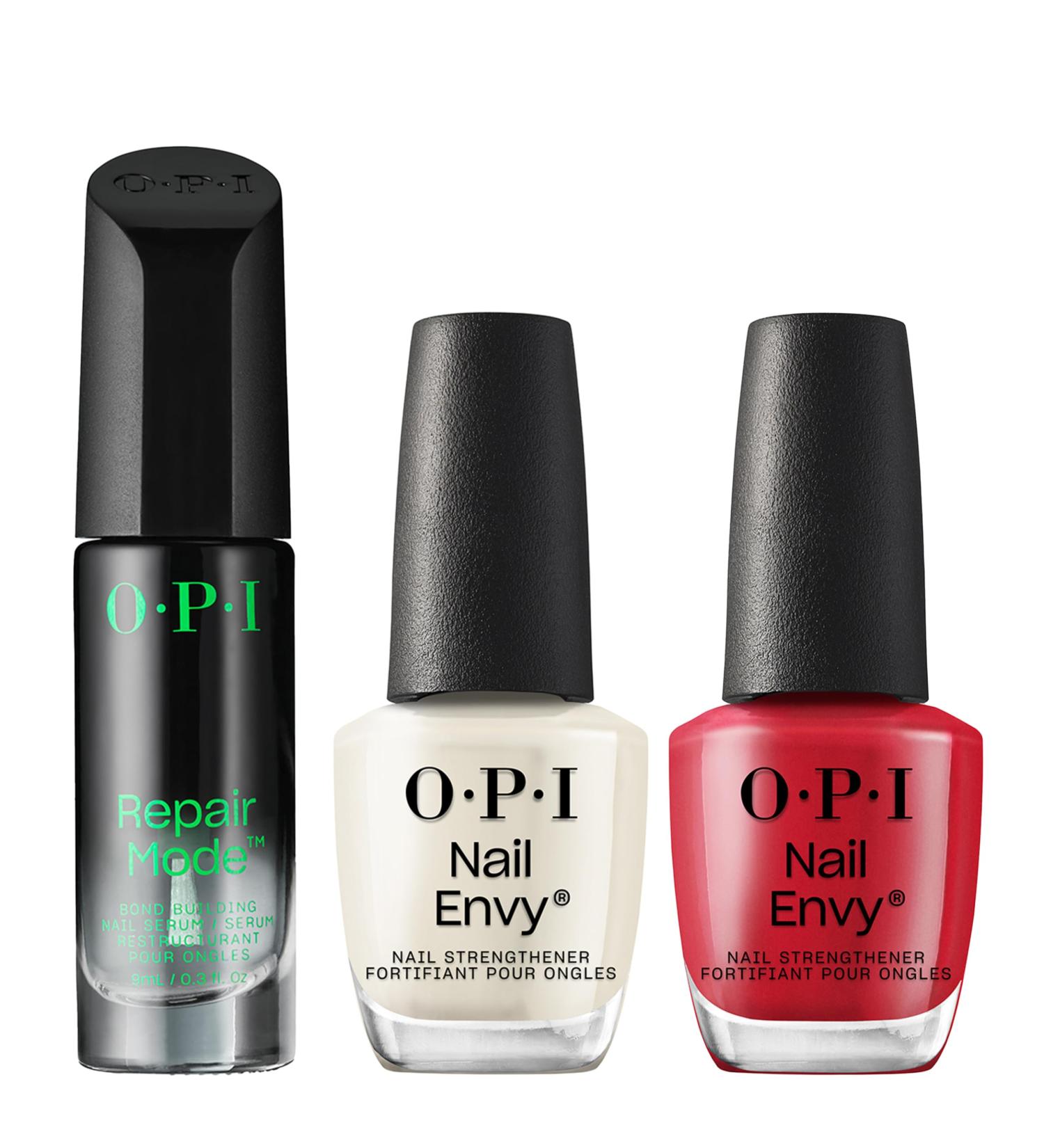 OPI Nail Care - Premium Nail Hardener & Vegan Repair Serum for Stronger Natural Nails - Big Apple Red - Buy Online on GoSupps.com