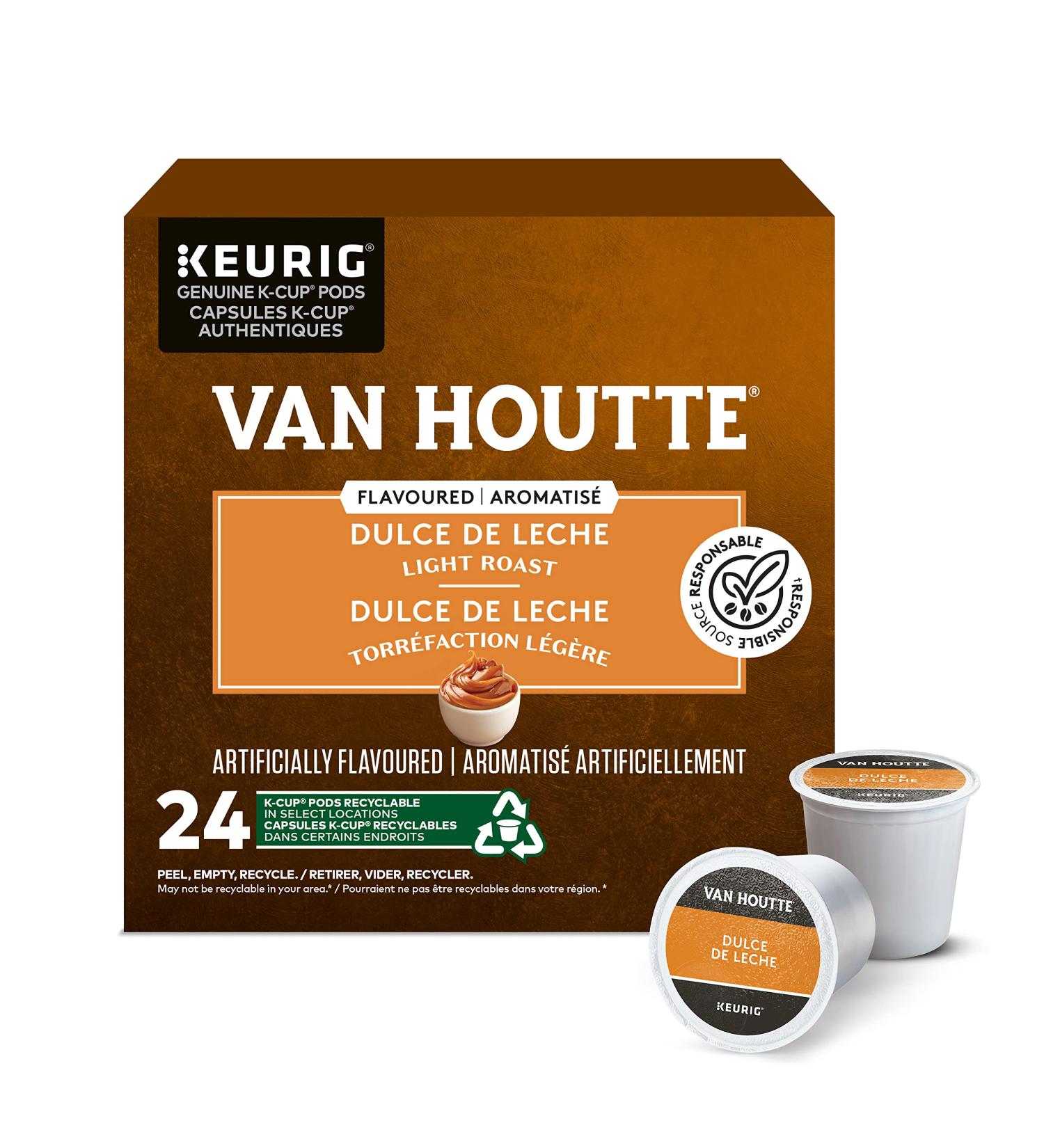 Van Houtte Dulce De Leche K-Cup Pods 24 Pack Dulce De Leche 1 Count ( Pack of 24 ) - Buy Online on GoSupps.com