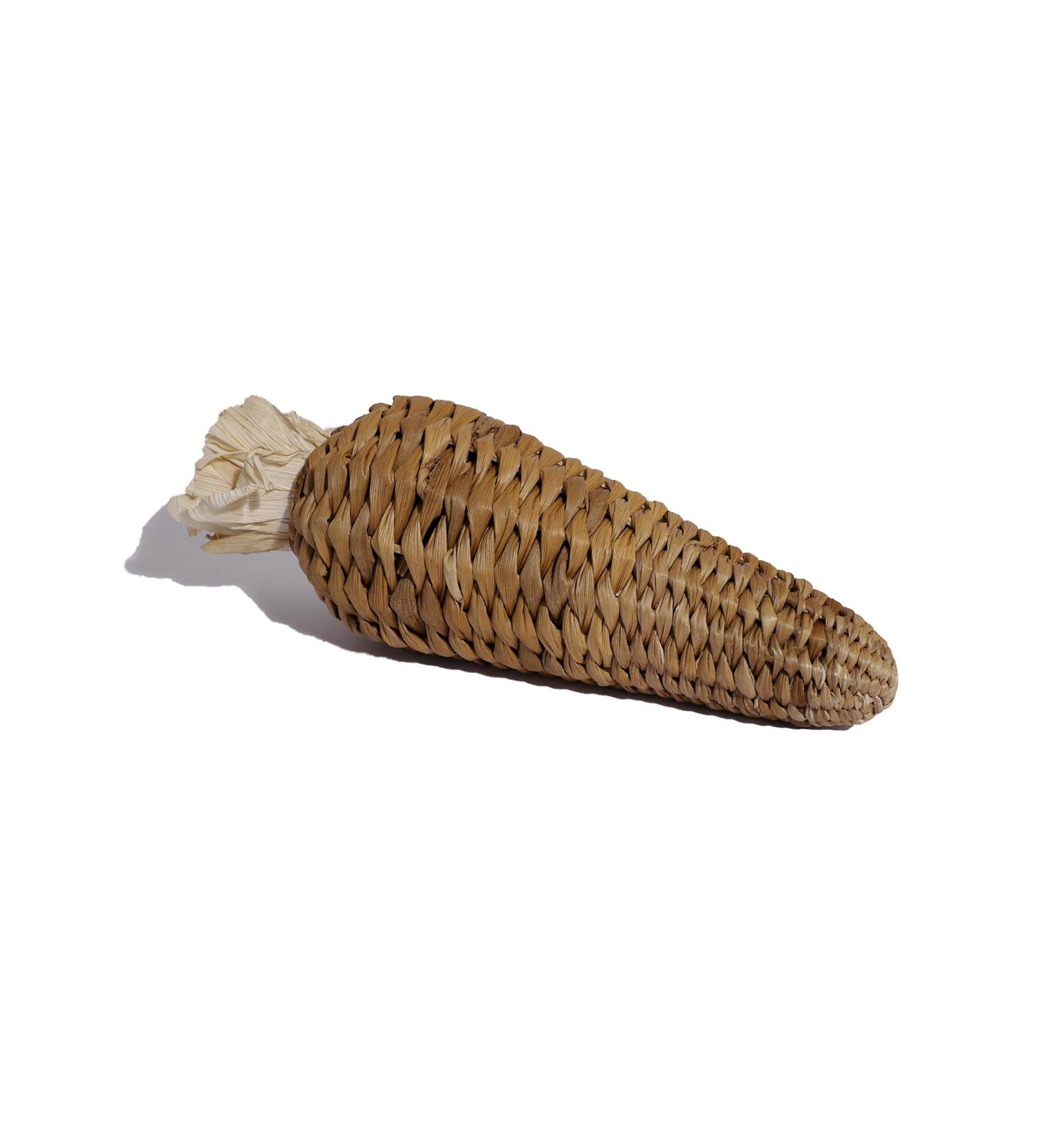 Rosewood Naturals Animal Activity Toy Banana Leaf Carrot Stuffer Small clear