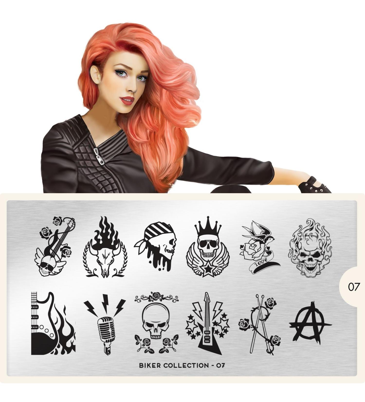 Moyou London Schablon - Biker 07