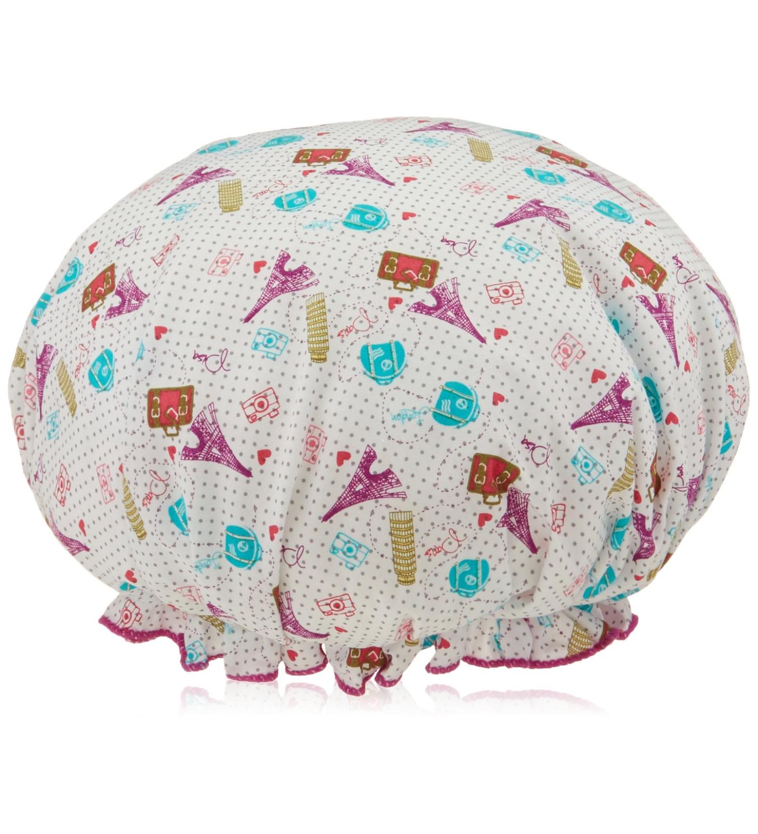 Bath Accessories Bouffant Shower Cap - Stylish and Functional for Travelers - Buy Online on GoSupps.com