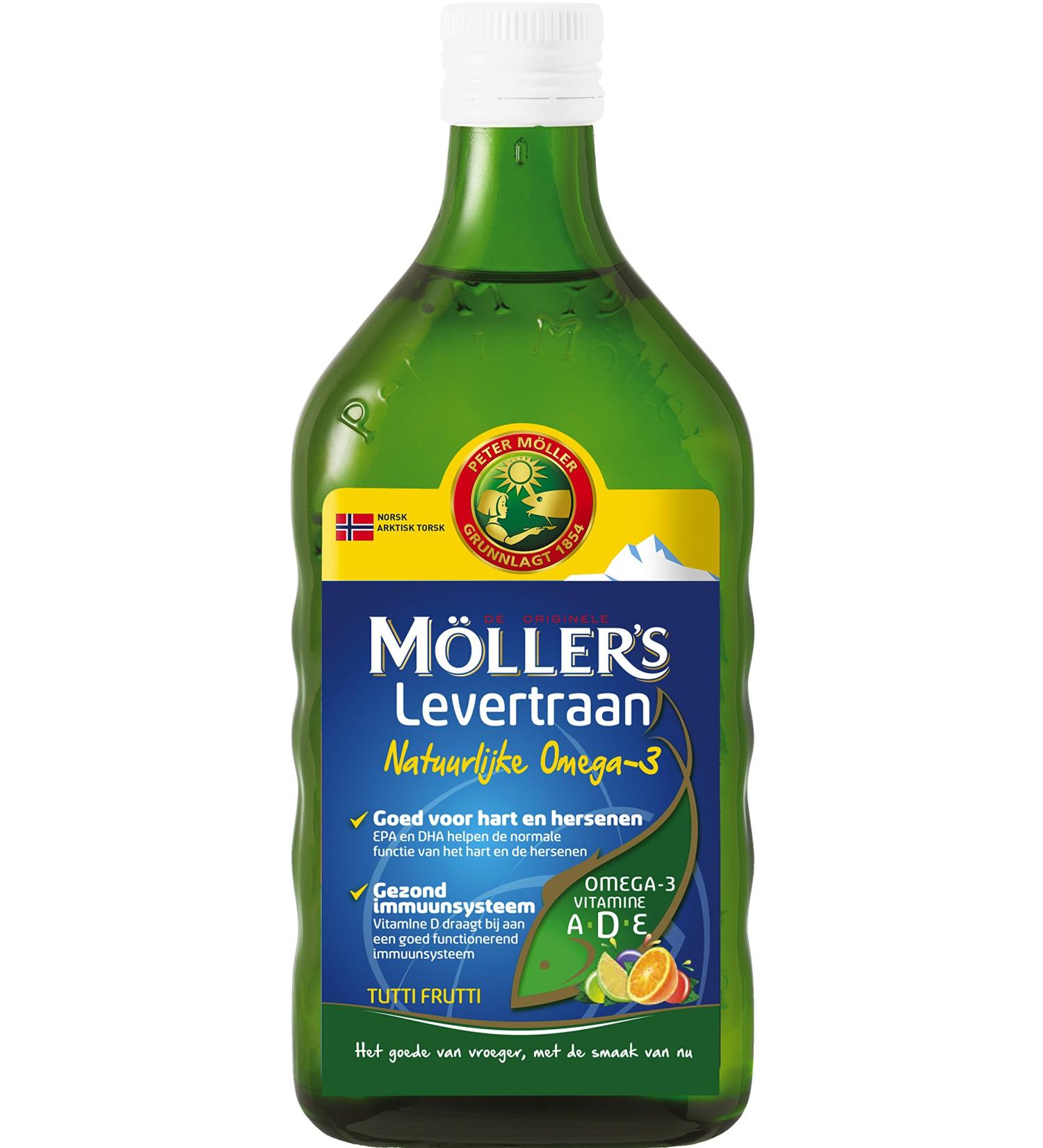 M LLER'S Mollers Omega-3 Tutti Frutti Liver Oil 250 ml 1 unit