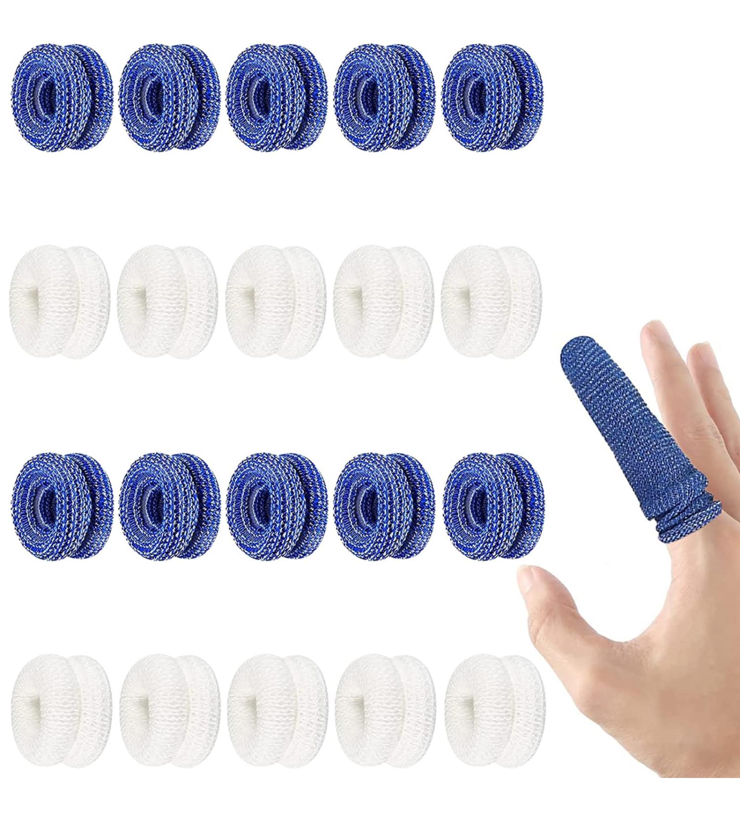 Finger Bandage First Aid Finger Cot Protectors - 20pcs Tubular Dressings for Sprains & Swelling - Buy Online on GoSupps.com