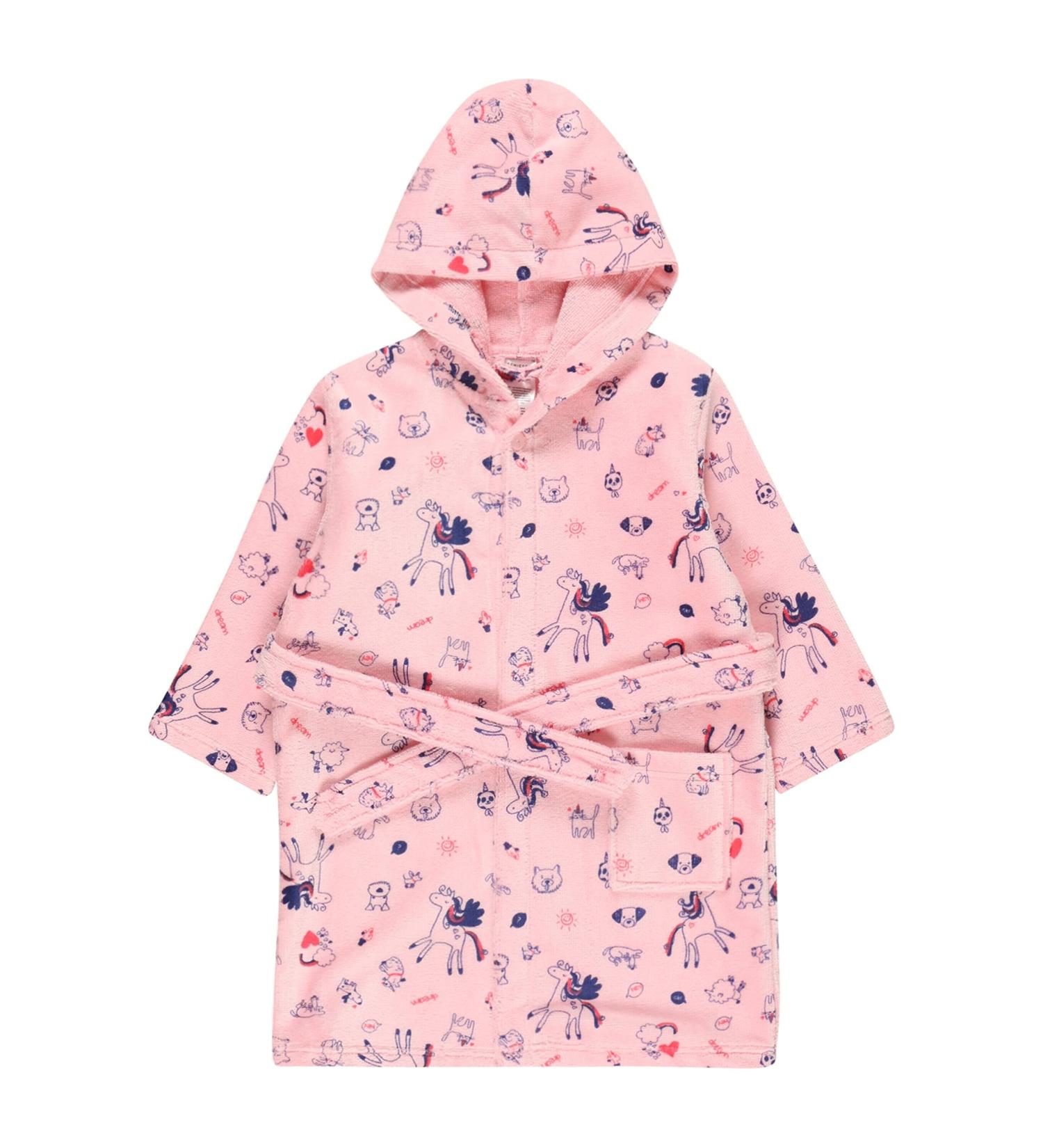 Schiesser Girls Bathrobe 98 Pink 503 V