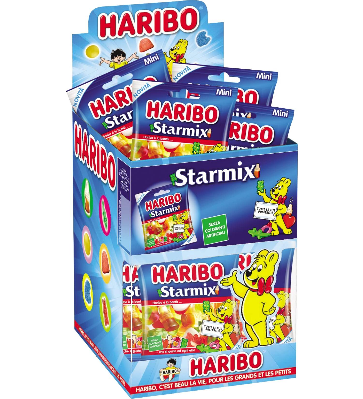  HARIBO HARIBO Starmix Soft and Chewy Fruit Flavor Candies 40 g Loose Irresistible for Adults and Children Perfect for Parties and Sweet Moments of Relaxation Perfect Gift - 40 ml - Buy Online on GoSupps.com