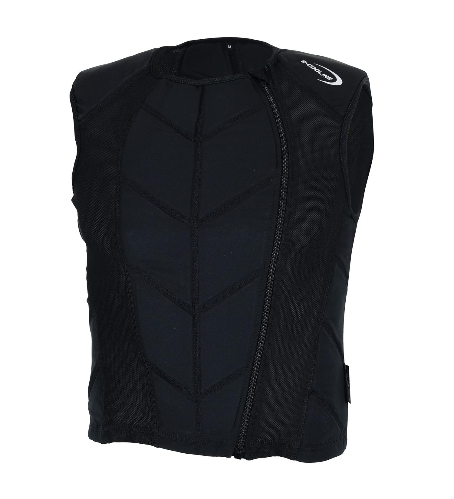 E.Cooline PowerCool SX3 Race West | Washable Cooling Vest for Adults | Heat Relief with Kidney Protection | Black Air Conditioning Apparel - Buy Online on GoSupps.com
