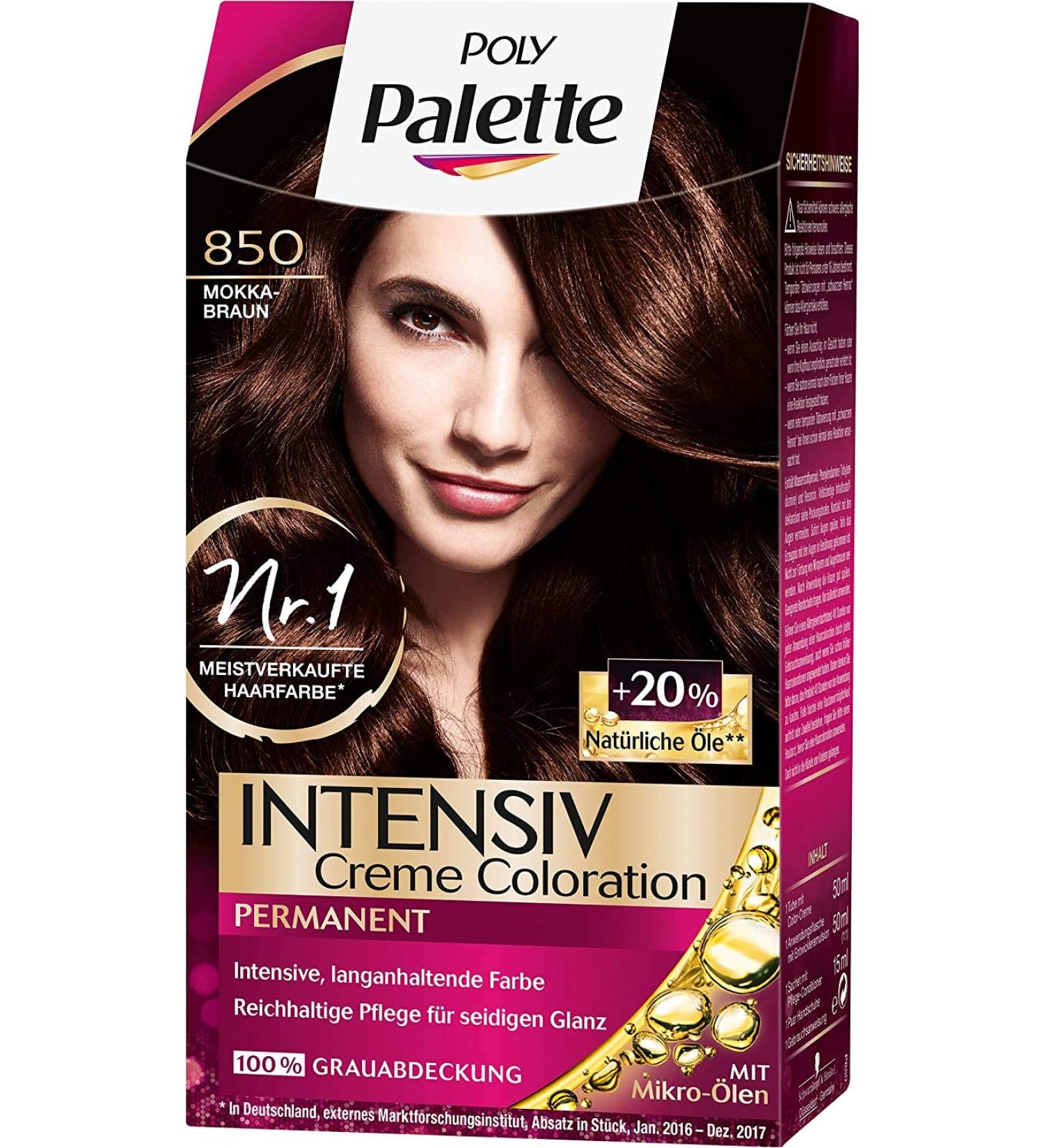 Schwarzkopf Poly Palette Mokka Bruin 850