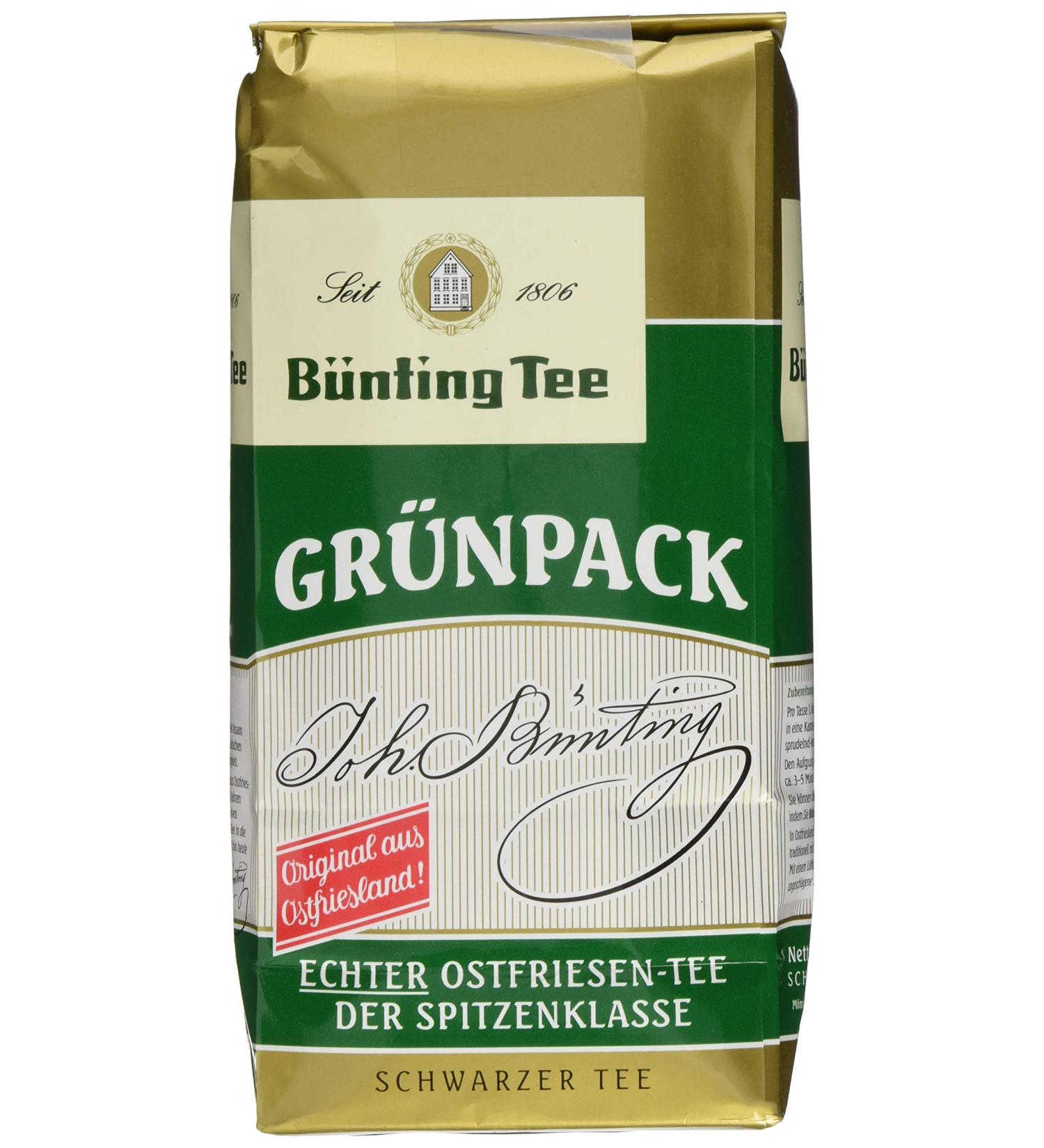 Buy B nting Green Pack Real East Frisian Tea - 500g Loose Leaf | Premium Quality International Shipping - Buy Online on GoSupps.com