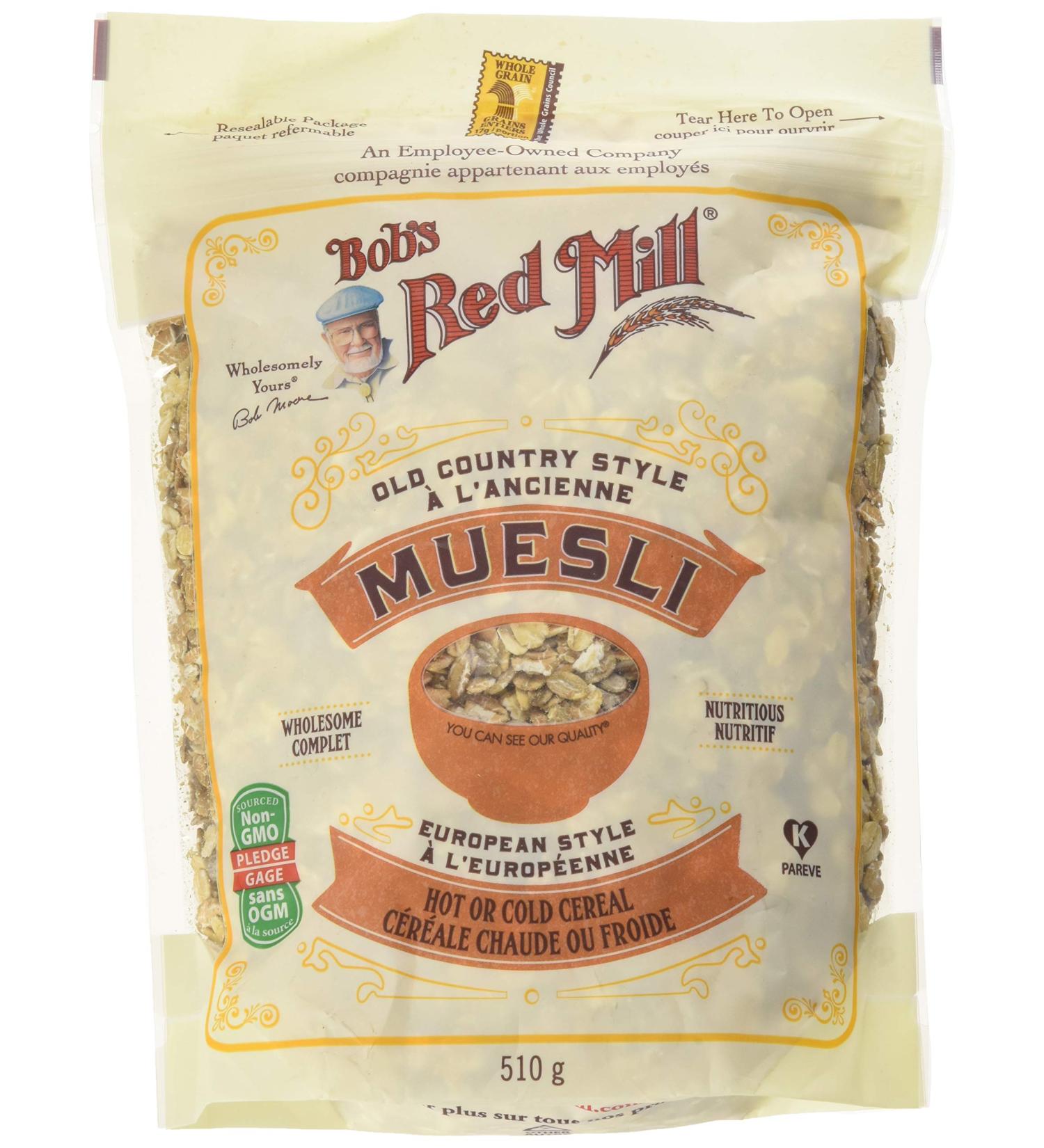 Bobs Red Mill Old Country Style Muesli 510g (Pack of 1) - Buy Online on GoSupps.com