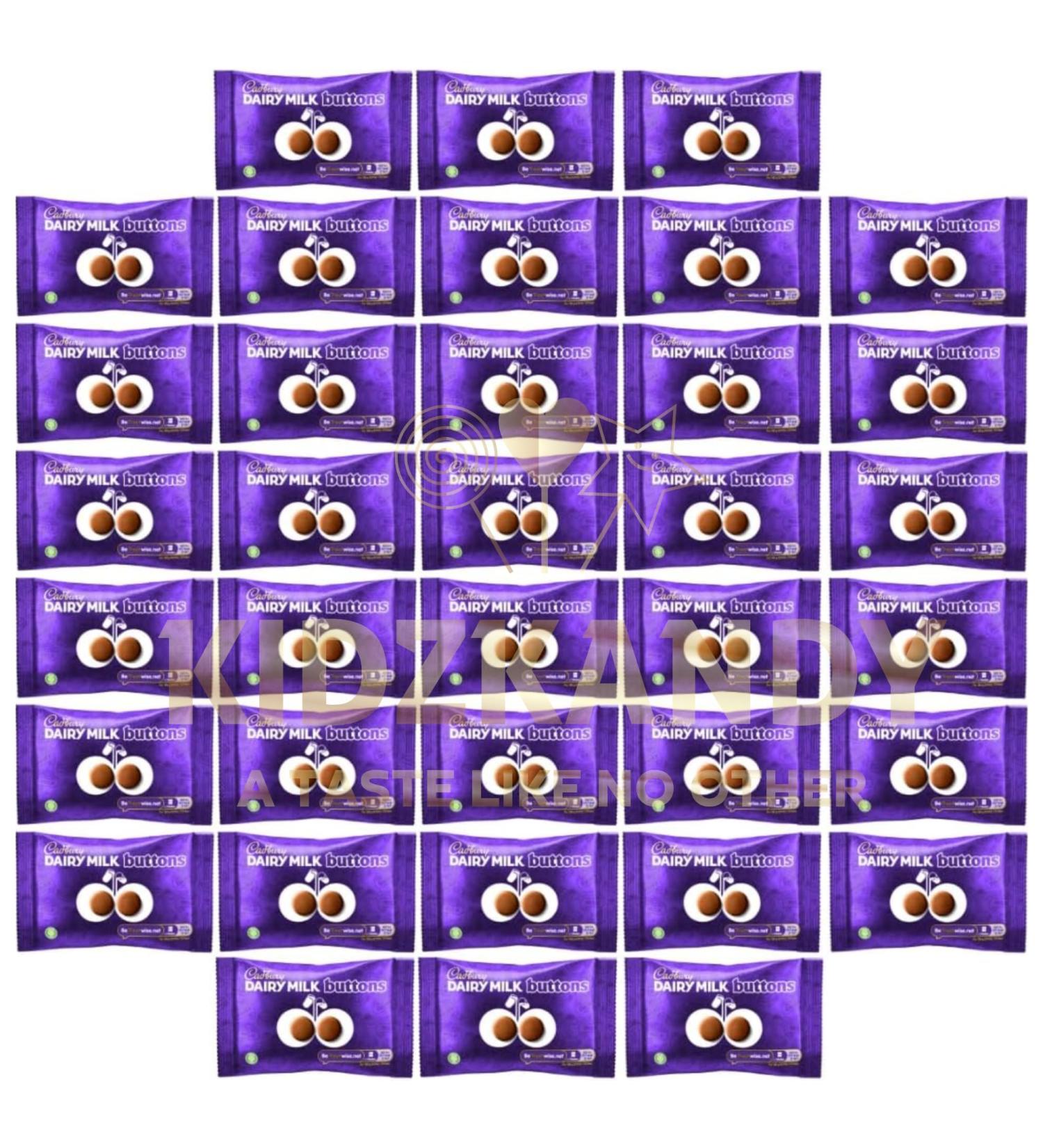 Dairy Milk Buttons Full Box (36 x 40g) - Gift Box for Birthday Party Holiday School Christmas - Buy Online on GoSupps.com