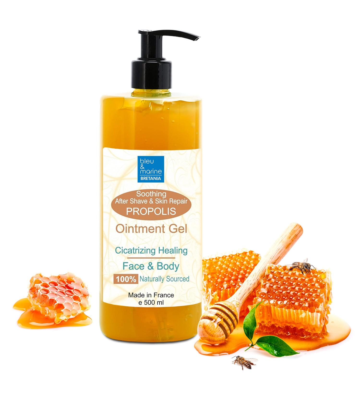 Pyrenees Care Balm Healing Gel Propolis Rescue Ointment Antimicrobial Properties Accelerates Healing Antioxidant Soothing and Moisturizing Cracks Acne Gel 500 ml - Buy Online on GoSupps.com