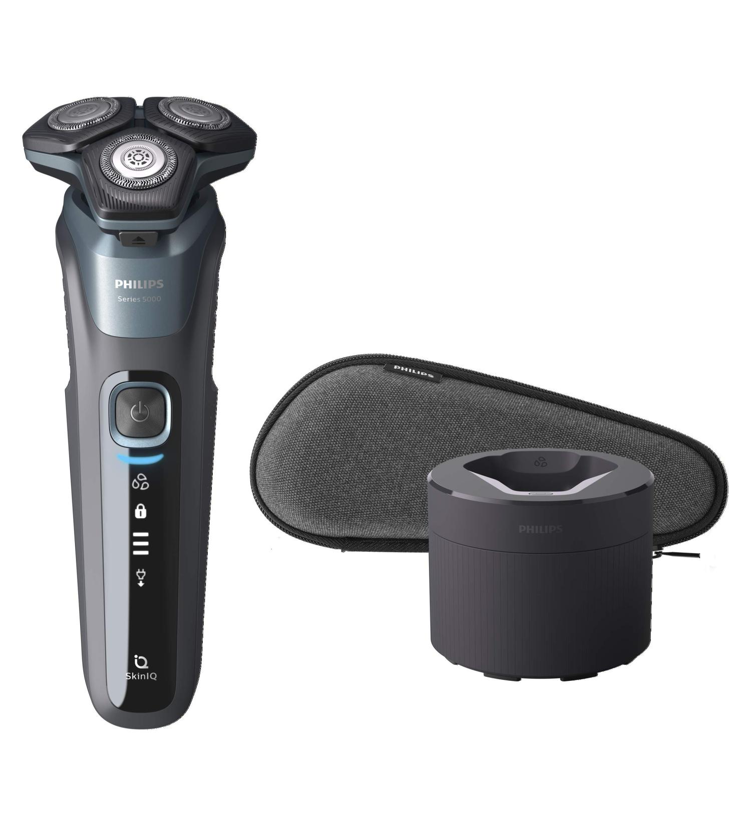 Philips Shaver Series 5000 Wet & Dry Electric Shaver with Cable-free Quick Clean Pod S5586/50 - Buy Online on GoSupps.com