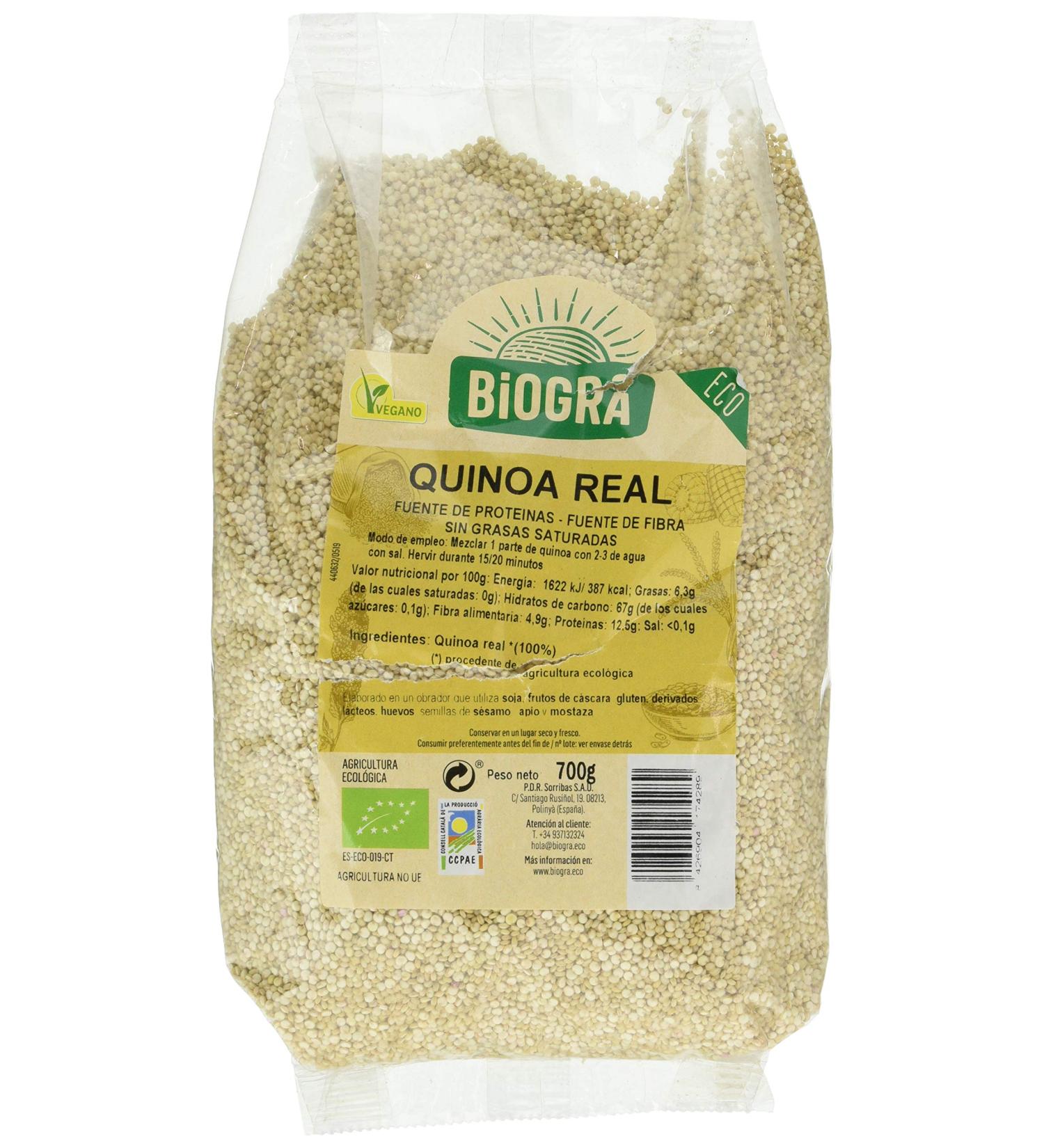BIOGR Biogr Quinoa Real Grain 700 g Biogr 500 g