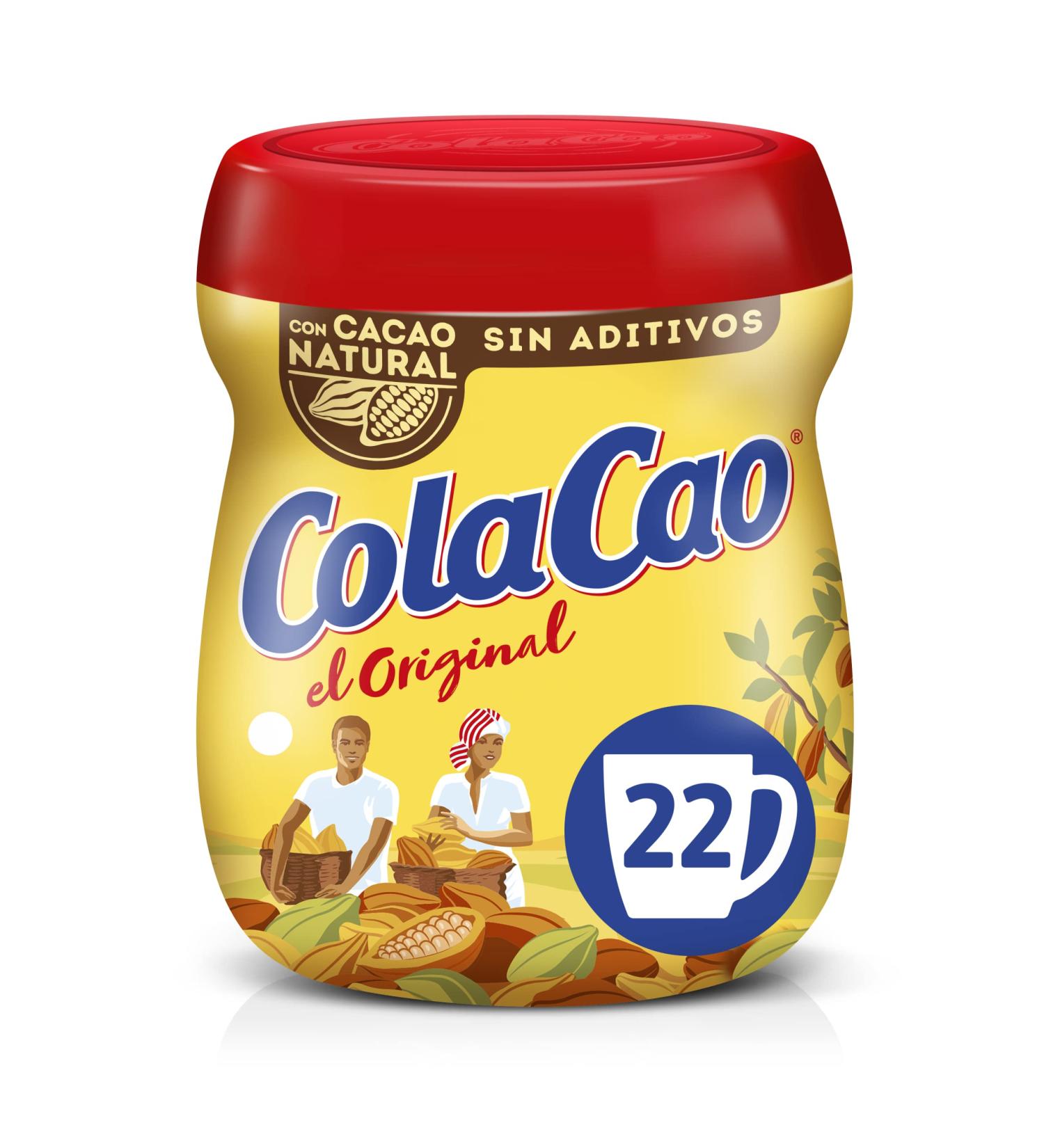  Cola Cao Cola-Cao Original: with natural cocoa and no additives - 310 g - Buy Online on GoSupps.com