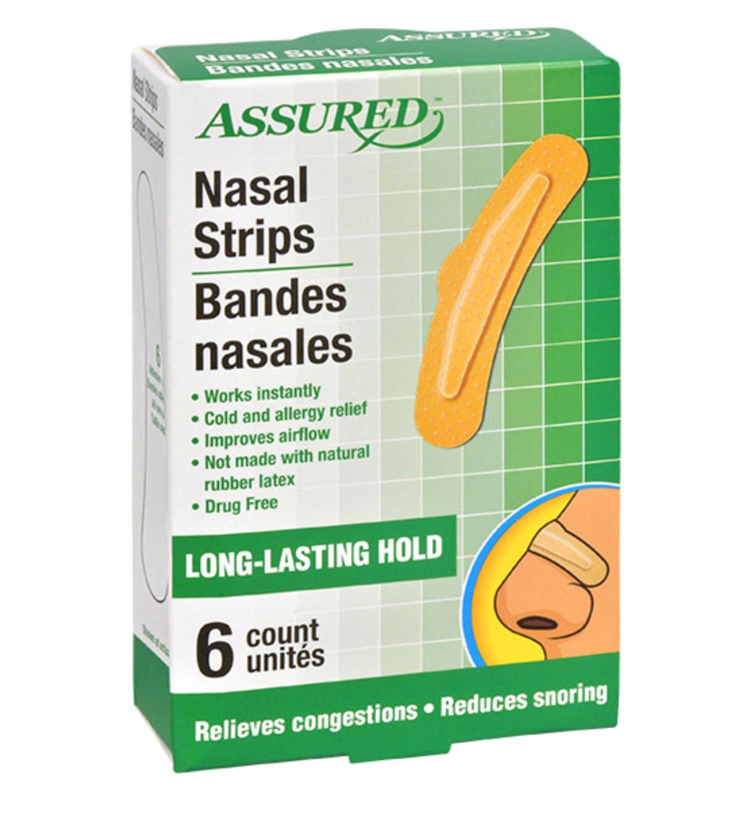 Assured Nasal Strips 6 Count