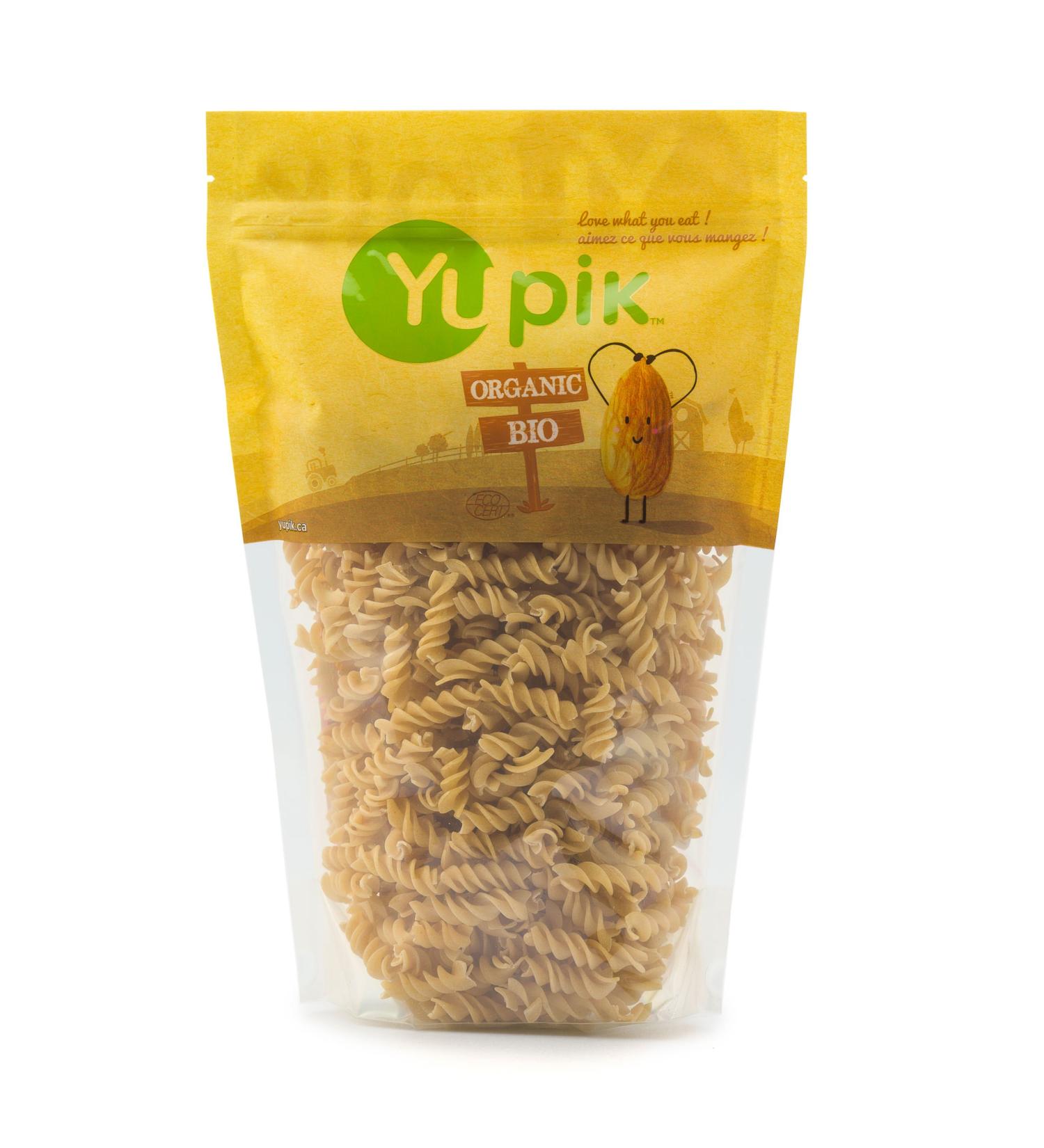 Yupik Organic White Wheat Fusilli 0.40kg 6 Count 2.4 kg - Buy Online on GoSupps.com