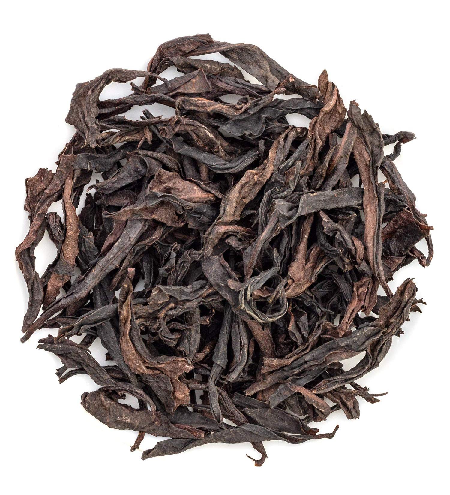 Oriarm Da Hong Pao Roasted Oolong Tea Loose Leaf - 225g (8oz) - High Mountain Wu Long from Fujian Wuyi Rock Tea - Ziplock Resealable Bag - Authentic Chinese Dahongpao Big Red Robe - 8 Ounce Pack - Buy Online on GoSupps.com
