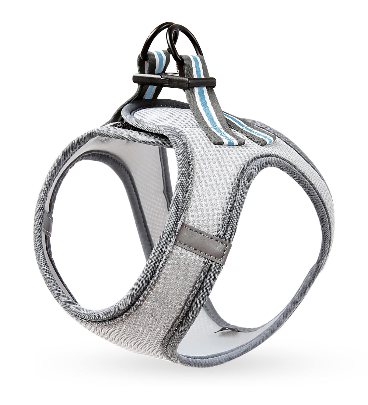 Buy Heele Small Soft Dog Dishes & Adjustable Harness Vest - Air Mesh Reflective Design for Walking Training - XS Size - International Shipping - Buy Online on GoSupps.com