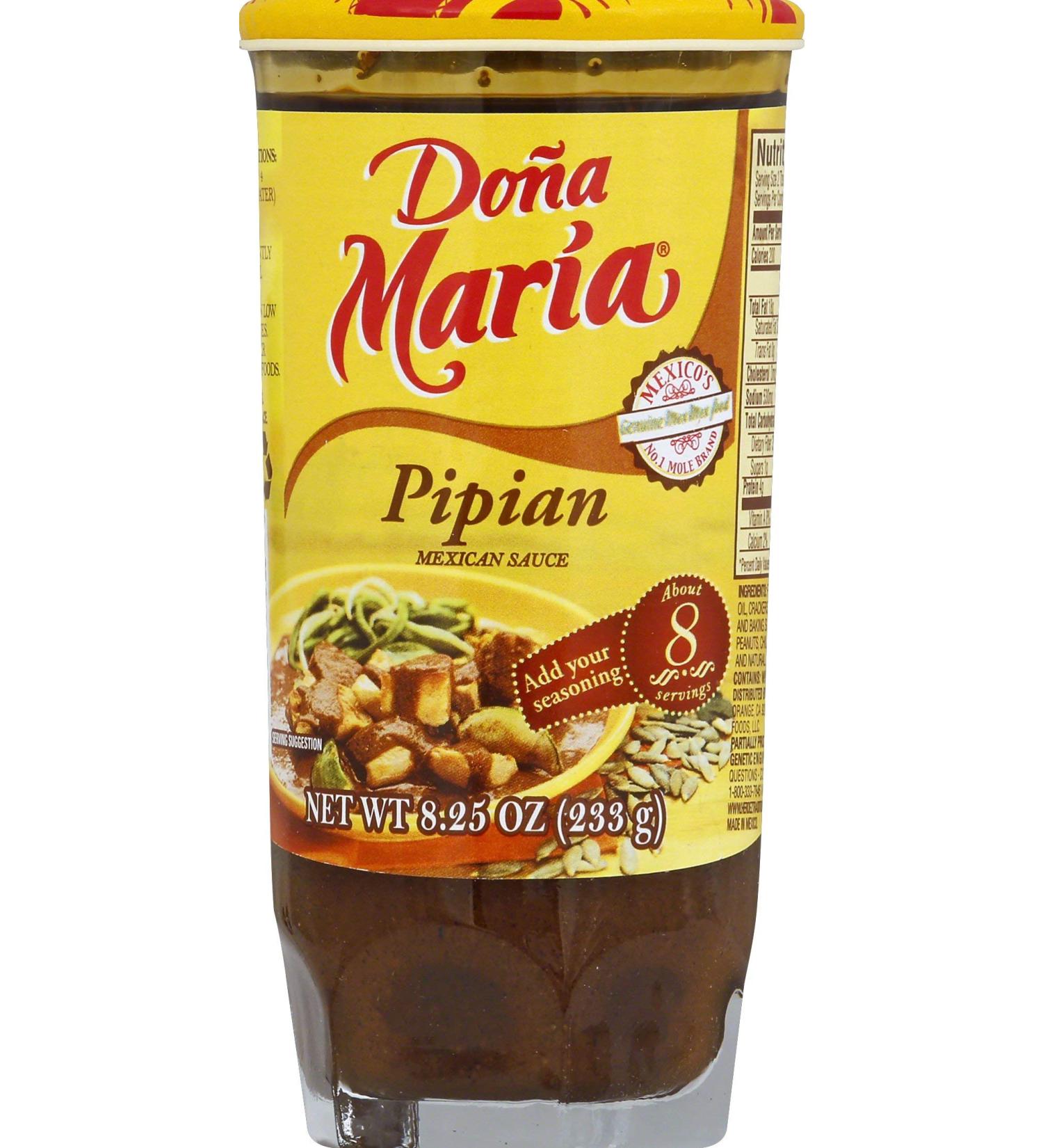 Dona Maria Pipian Sauce 8.25 oz - Authentic Mexican Flavor - Buy Online on GoSupps.com