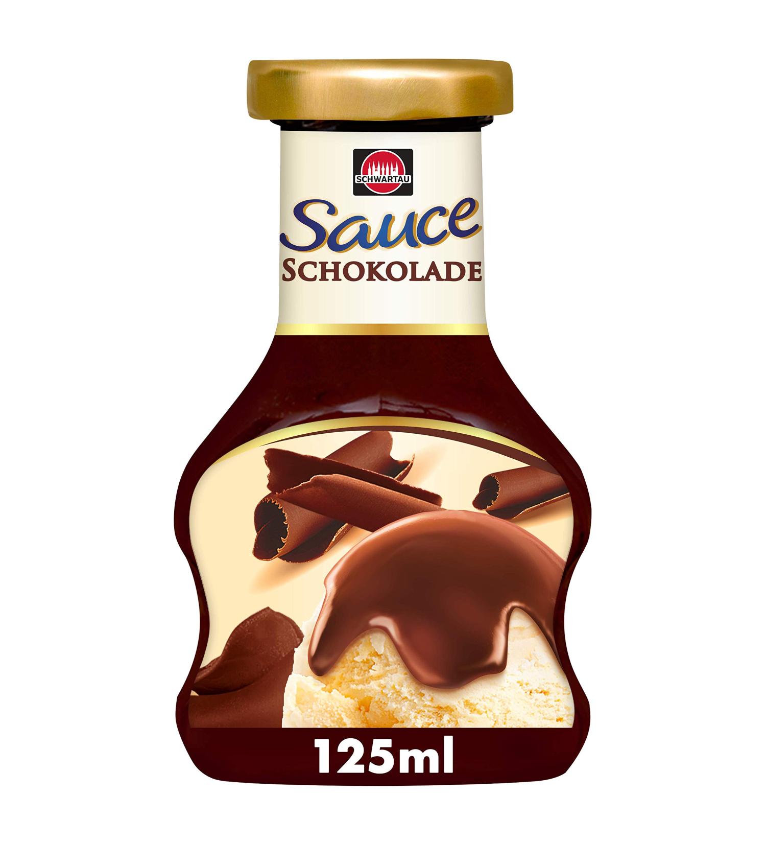 Buy Schwartau Chocolate Dessert Sauce 125ml Perfect for Desserts & Ice Cream | International Shipping Available - Buy Online on GoSupps.com