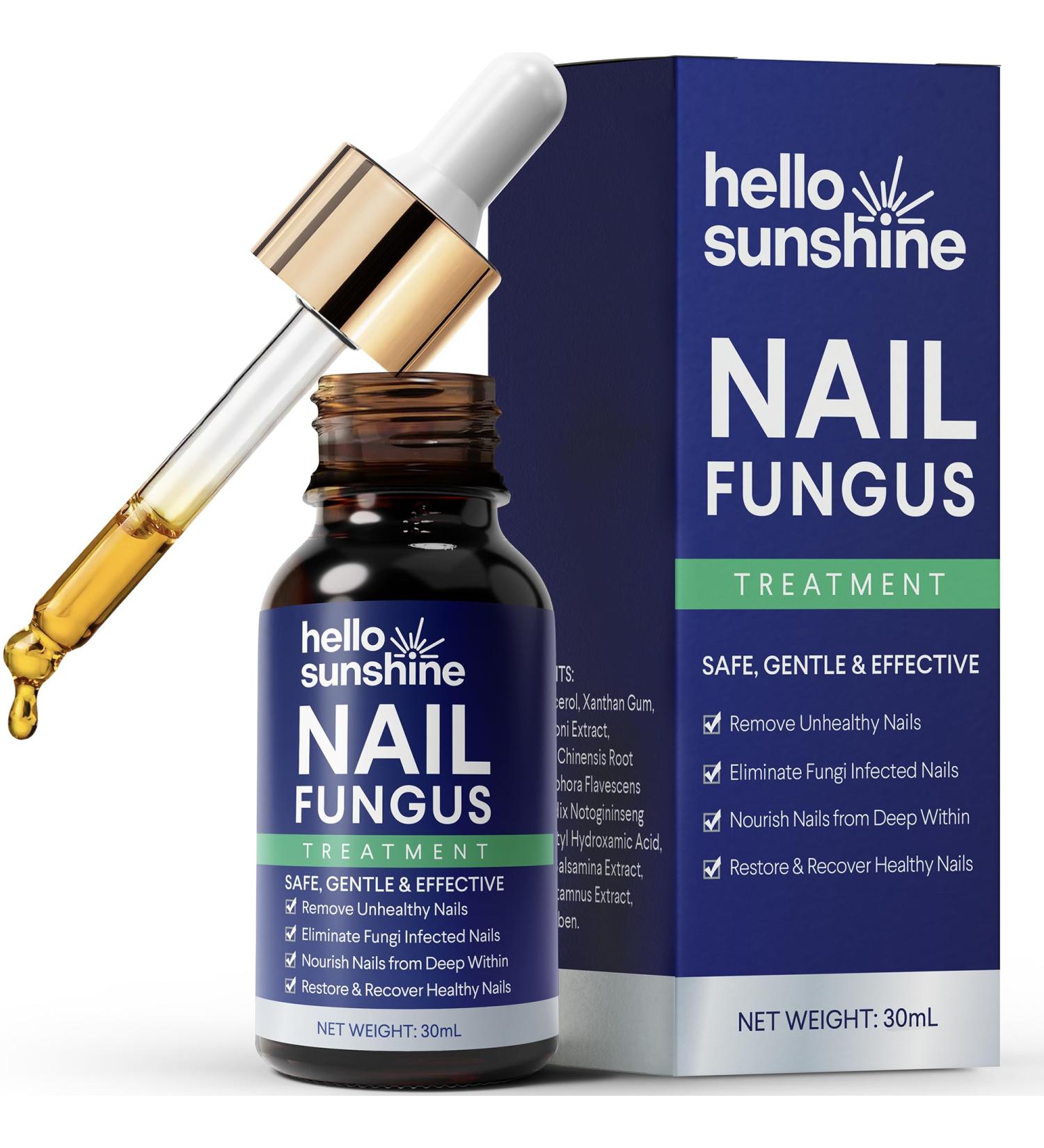 Toenail Fungus Treatment Extra Strength - Fast-Acting Nail Renewal Liquid for Damaged & Discolored Nails (1 FL OZ) - Shop Now for Effective Relief - Buy Online on GoSupps.com