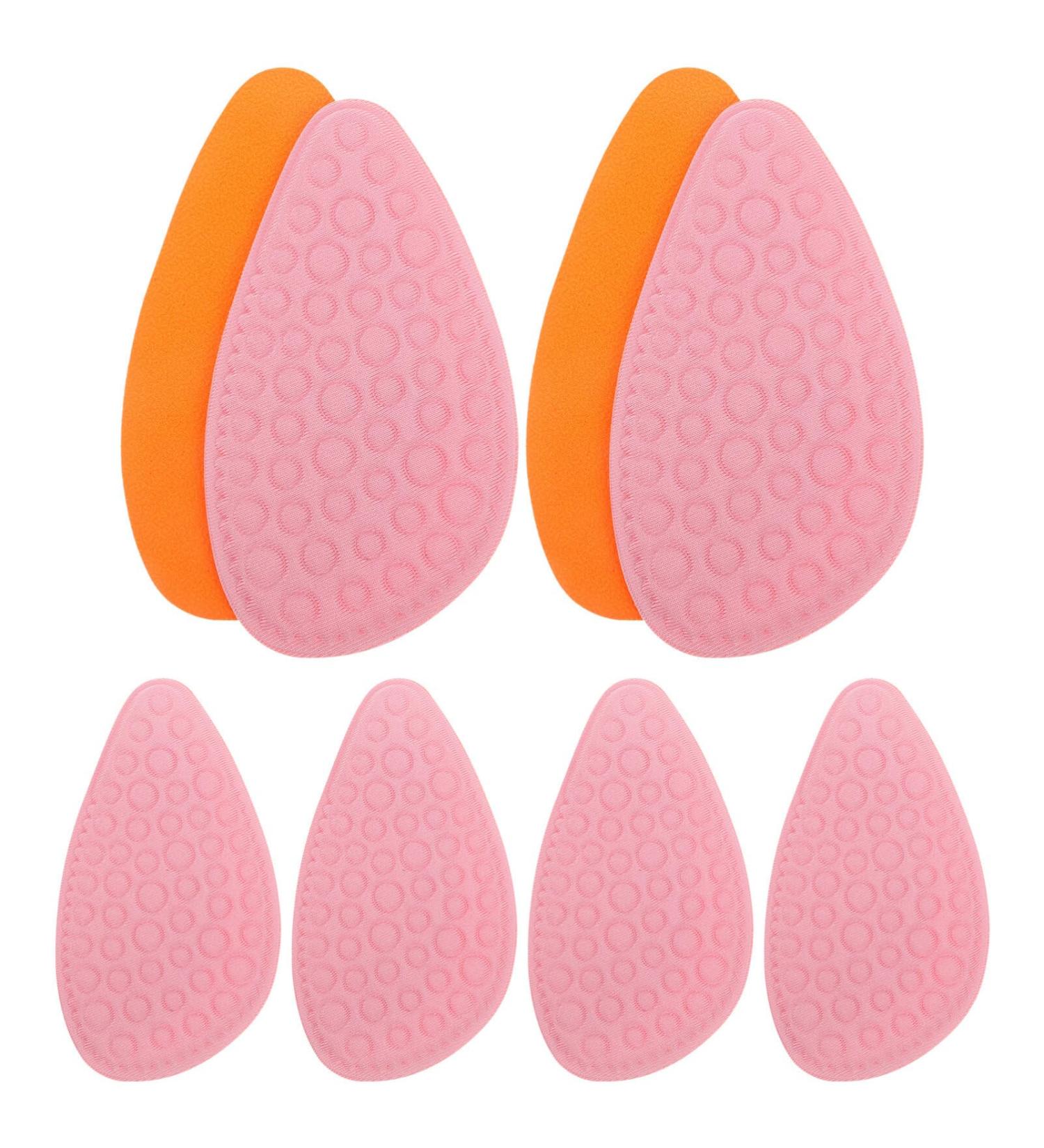 Baluue Forefoot Pad for Women - Metatarsal Ball Cushions & Soft Sponge Heel Inserts for Open Toe Sandals | Comfort & Support | One Size Fits All Pink - Buy Online on GoSupps.com