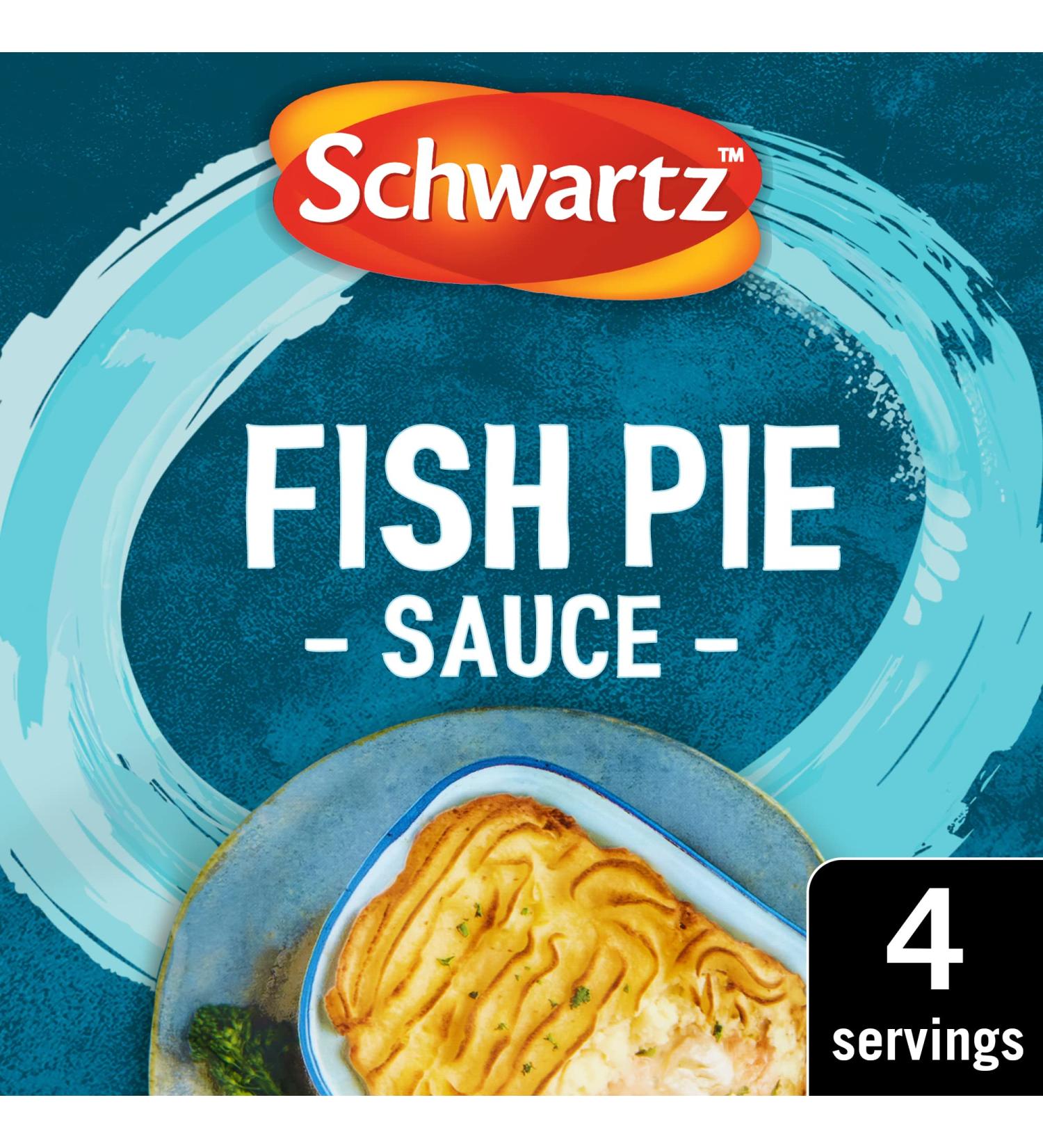Schwartz Fish Pie Sauce 300g - Delicious Fish Pie Sauce 300g (1 Pack) - Buy Online on GoSupps.com