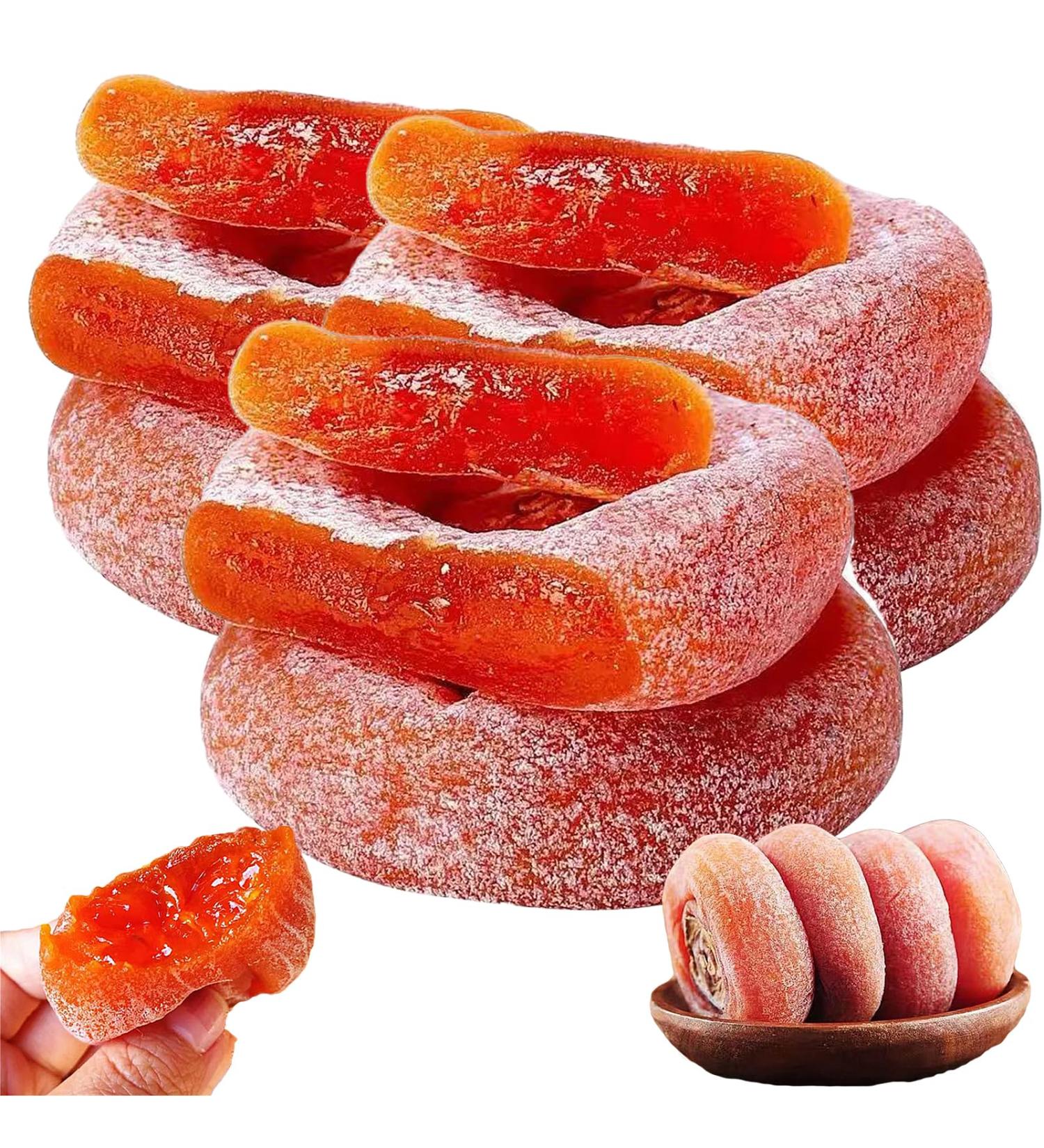 BIUBIULOVE Dried Persimmons Homemade Dried Persimmons Persimmons Dried Persimmons Persimmon Fruit SunDried Persimmons Dried Persimmons 1000g - Buy Online on GoSupps.com