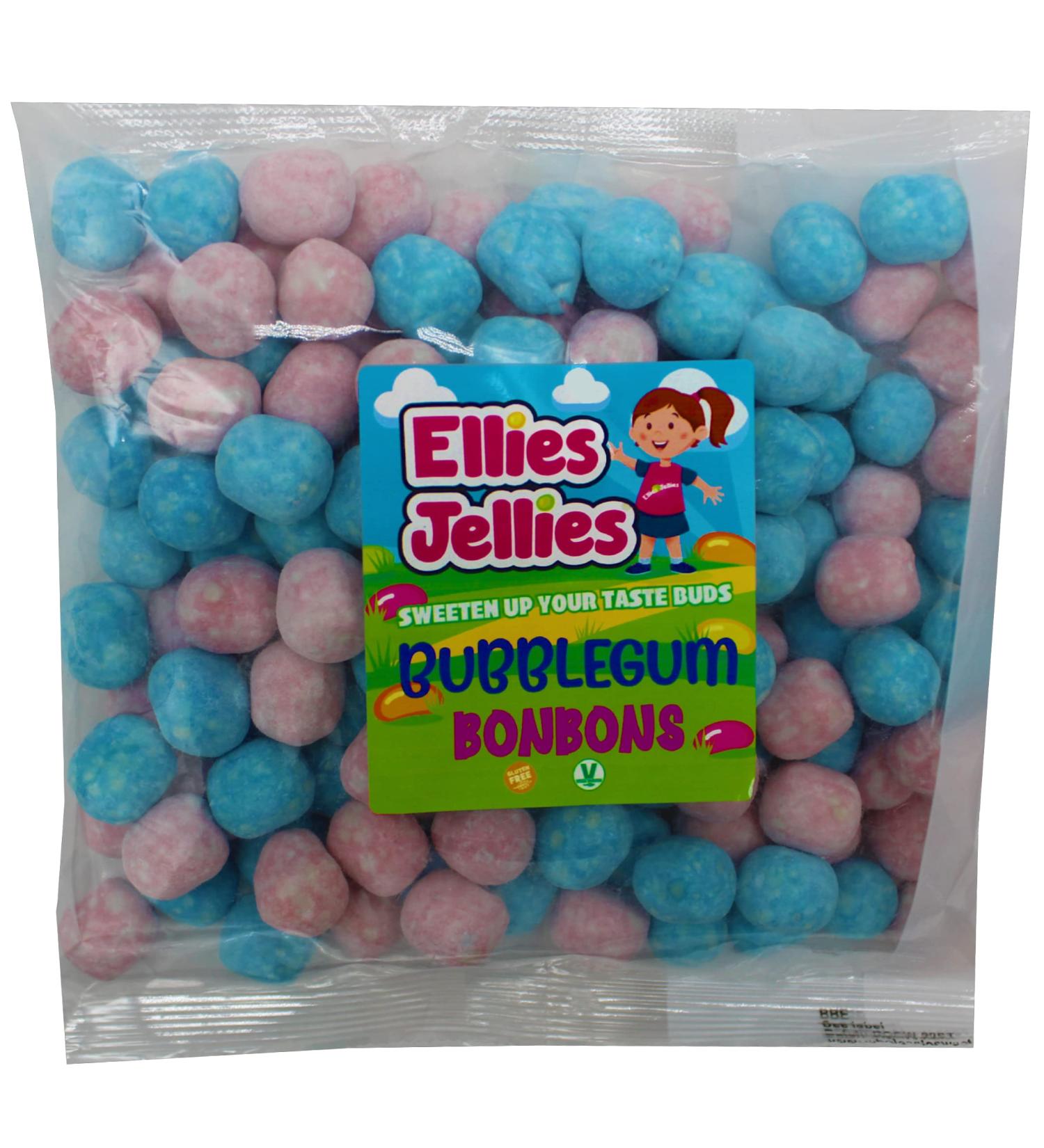 Ellies Jellies Bubblegum Bonbons 500g Bag
