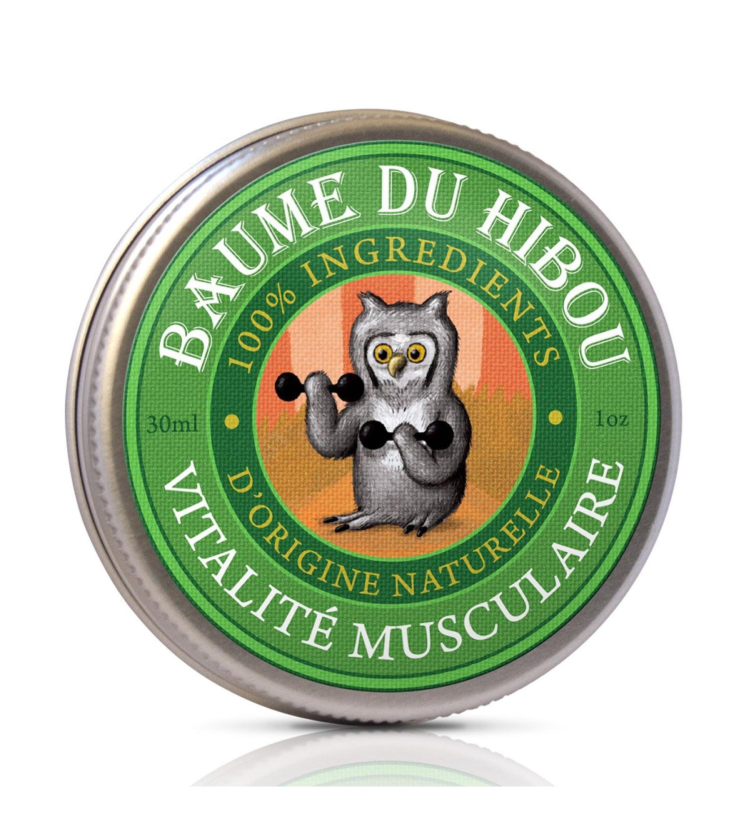 Ol anat Baume du Hibou Vitalit Musculaire Bio 30 ml