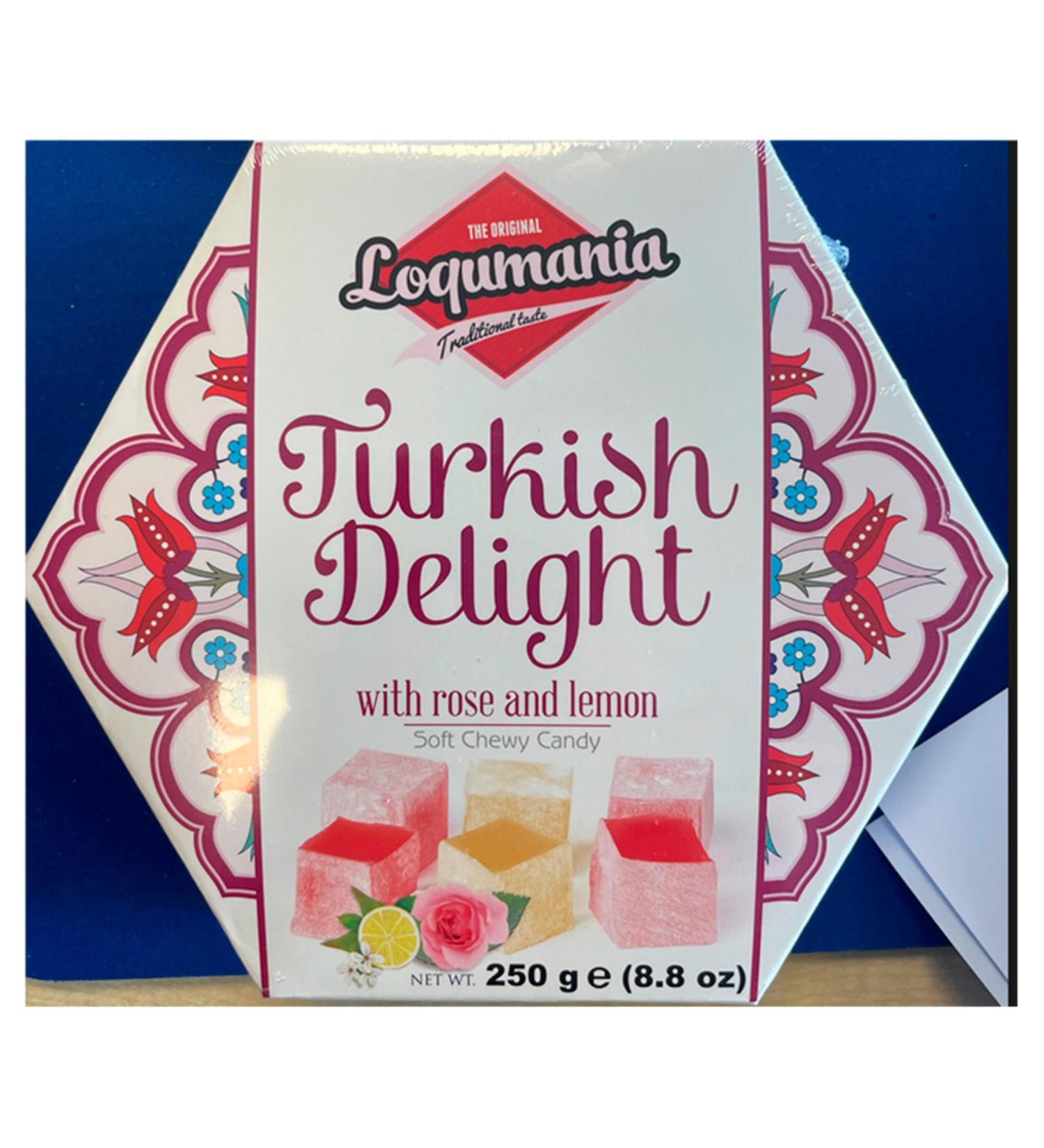 Loqumania The Original Turkish Delight with Rose and Lemon 250g