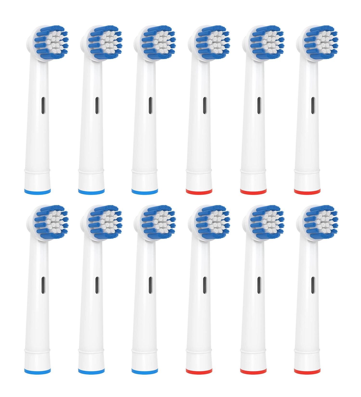 WOJASAL 12 Pack Oral B Braun Compatible Precision Clean Refill Heads - Buy Online on GoSupps.com