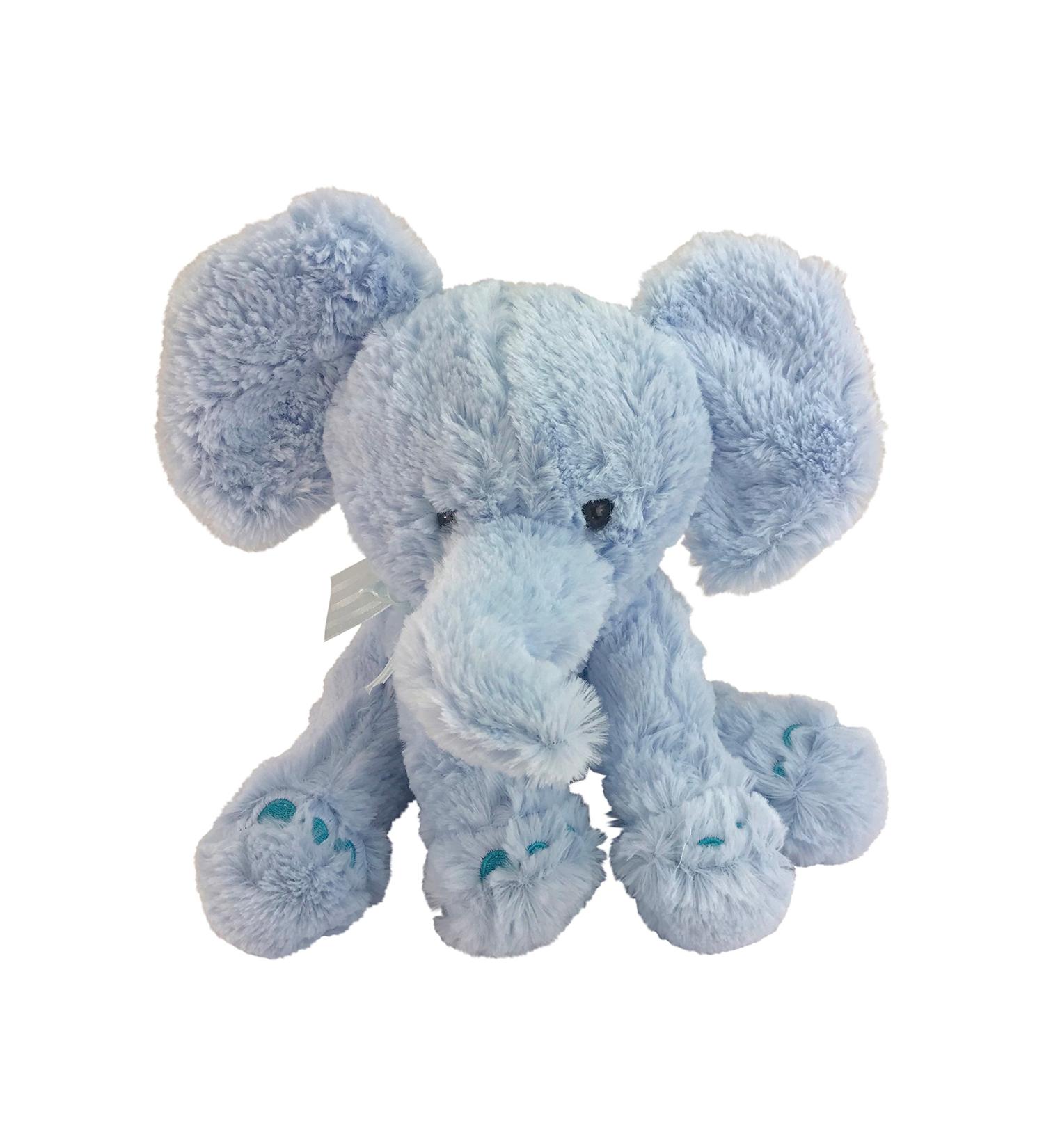 Blue Elephant Teddy Cuddly Toy for Babies | Baby Box Shop - Buy Online on GoSupps.com