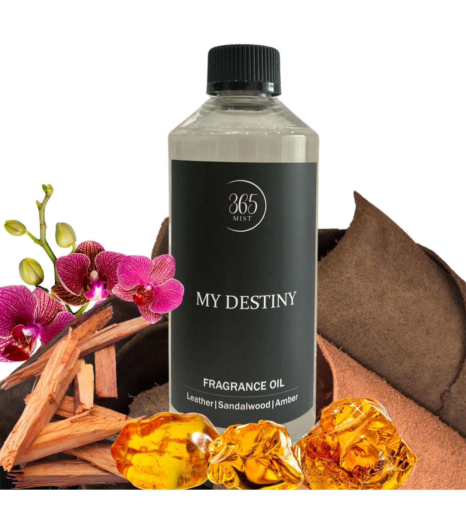 365 Mist Co Aroma Essential Oils 24K Magic Fragrance Oil Blend - 500ML Essential Oil for Diffusers Aromatherapy Scent Diffuser Oil (16.9 My Destiny)