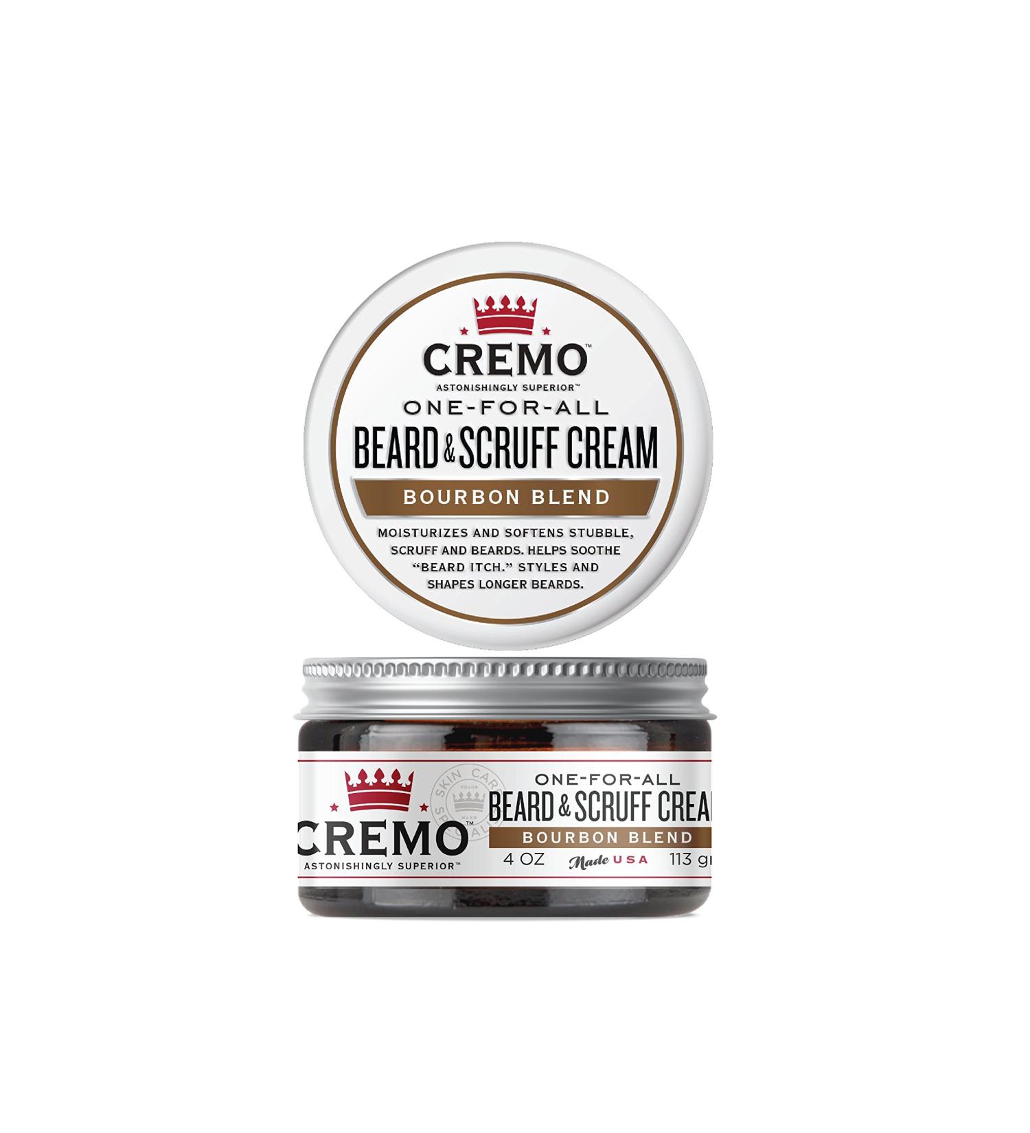 Cremo Beard and Scruff Cream - Bourbon