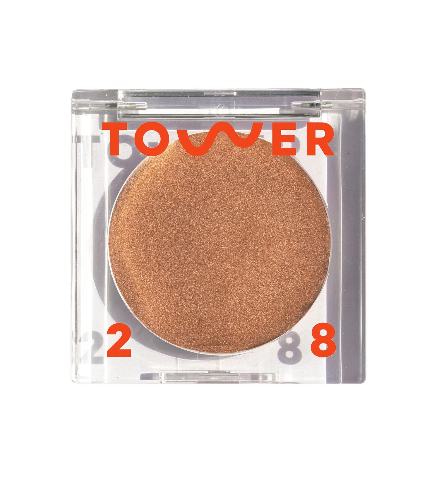 Tower 28 Bronzino Illuminating Cream Bronzer SUN COAST - Light Bronze | Multi-Purpose Cheek & Lip Cream | Silicone-Free & Moisturizing - Buy Online on GoSupps.com