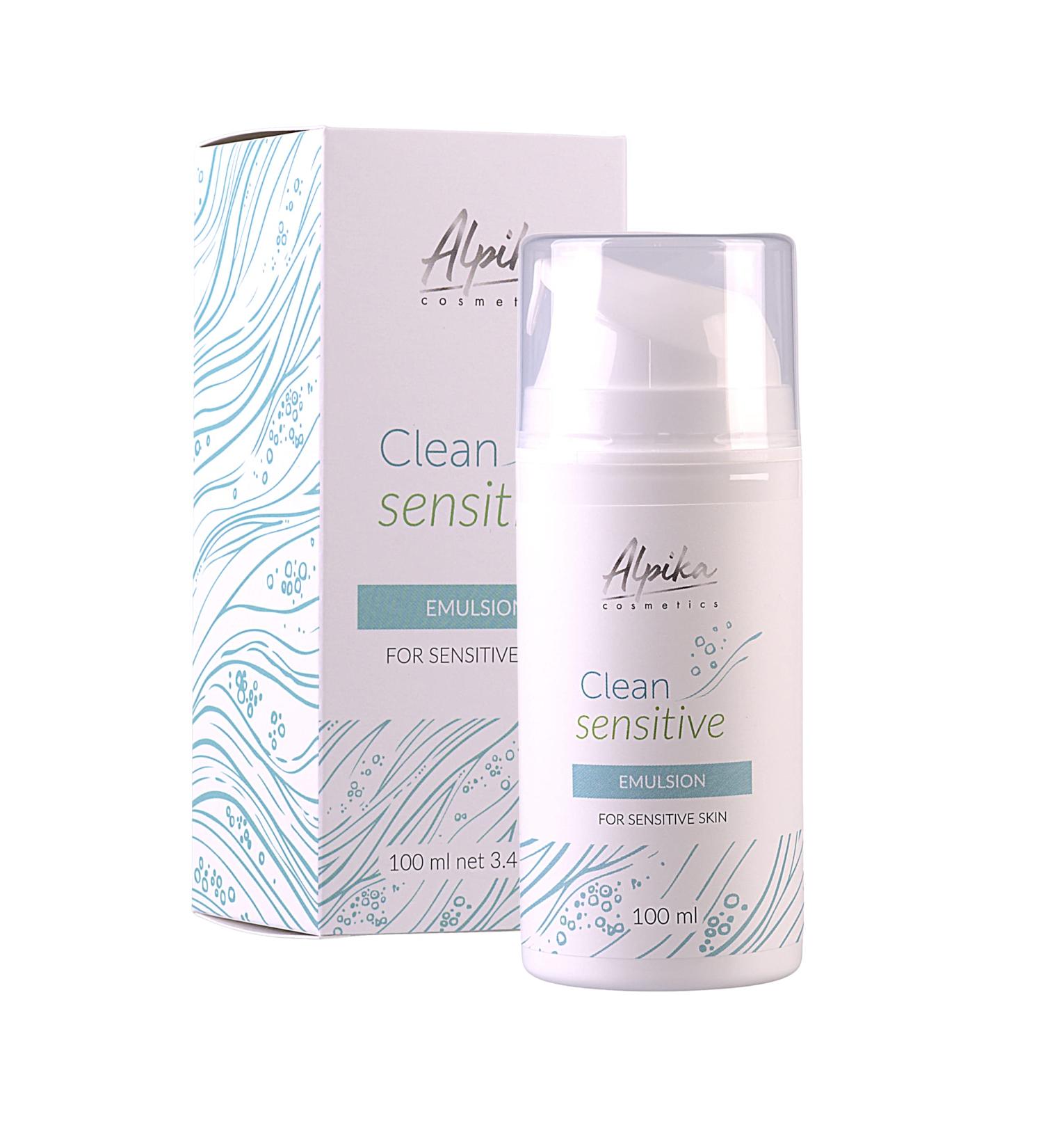 Alpika Cosmetics Creamy Cleansing Emulsion for Sensitive and Rosacea-Prone Skin - Facial Cleanser with Natural Ingredients - Moisturizing Daily Cleanser (3.4 fl oz) - Buy Online on GoSupps.com