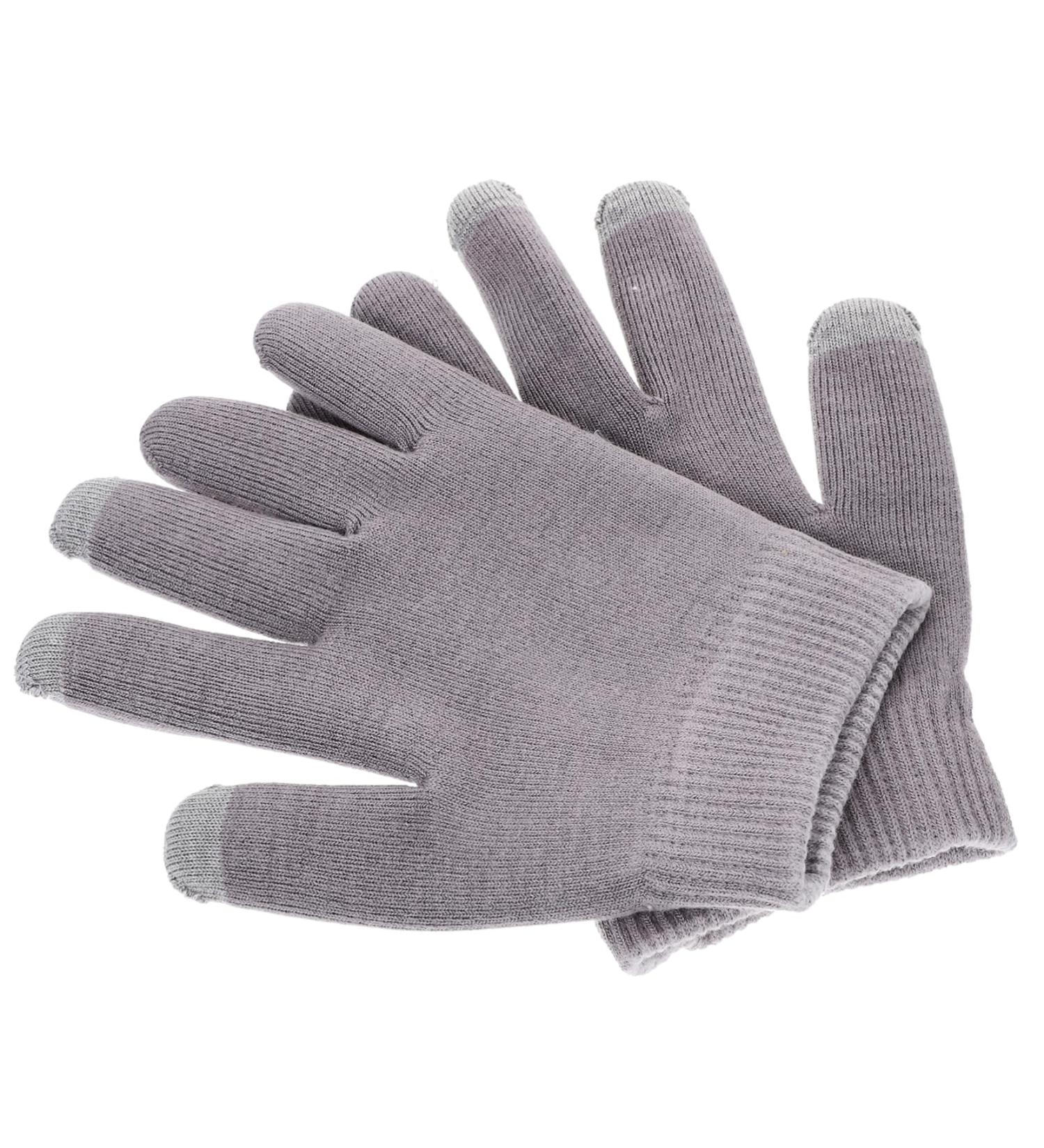 WOONEKY 1paire Hydratants Gel Pour Respirants Pour Soin Apr s Application De Lotion Compatibles Avec cran Tactile R utilisables Et Faciles Laver Confortables Pour Usage 21x14cm Gris - Buy Online on GoSupps.com