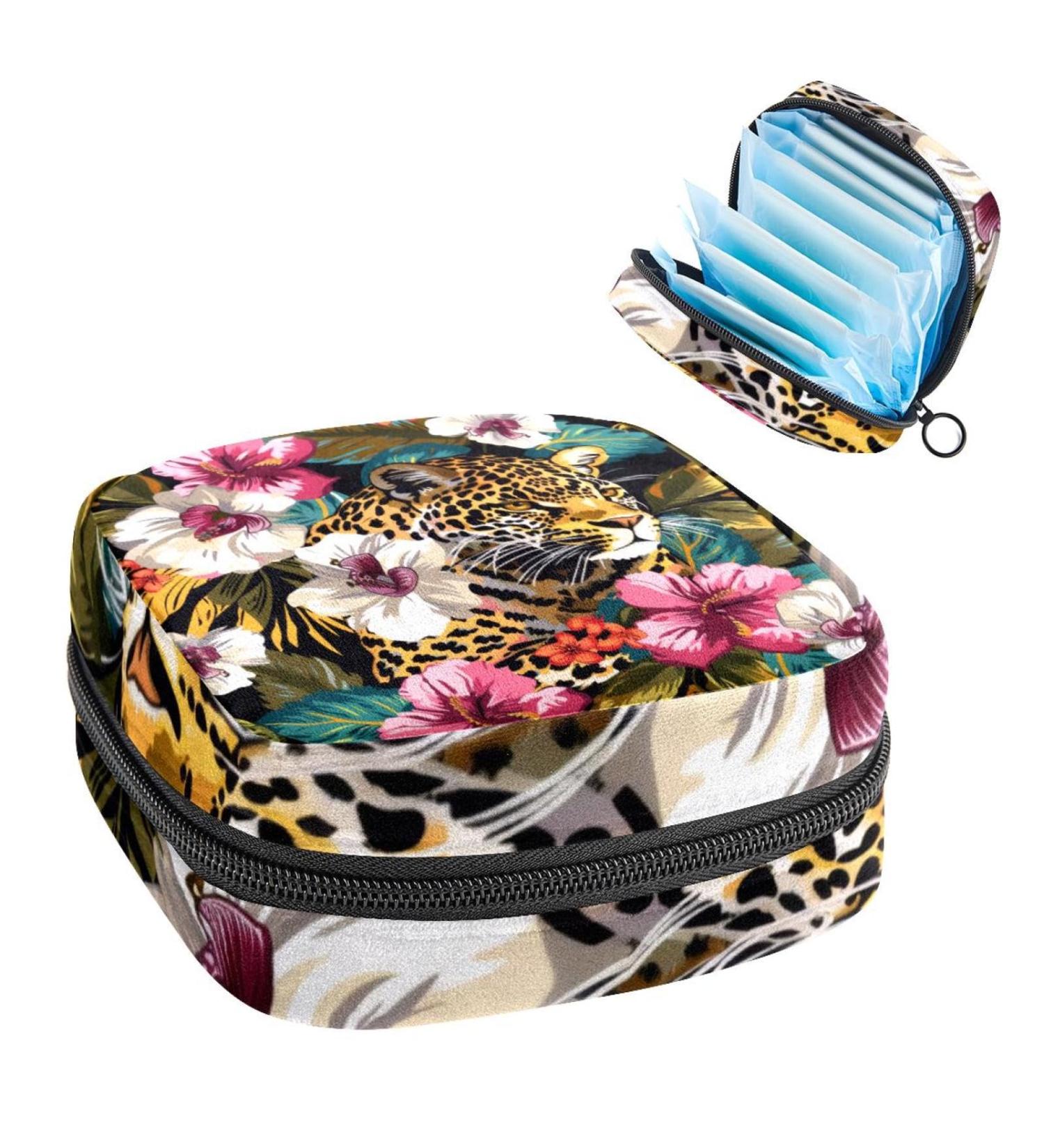 MUOOUM Golden Flowers & Butterflies Women's Binding-Storage Bag | Portable Period Pocket for Women Teens & Girls | Menstrual Cup & Breastfeeding Holder in Color 8 - Buy Online on GoSupps.com
