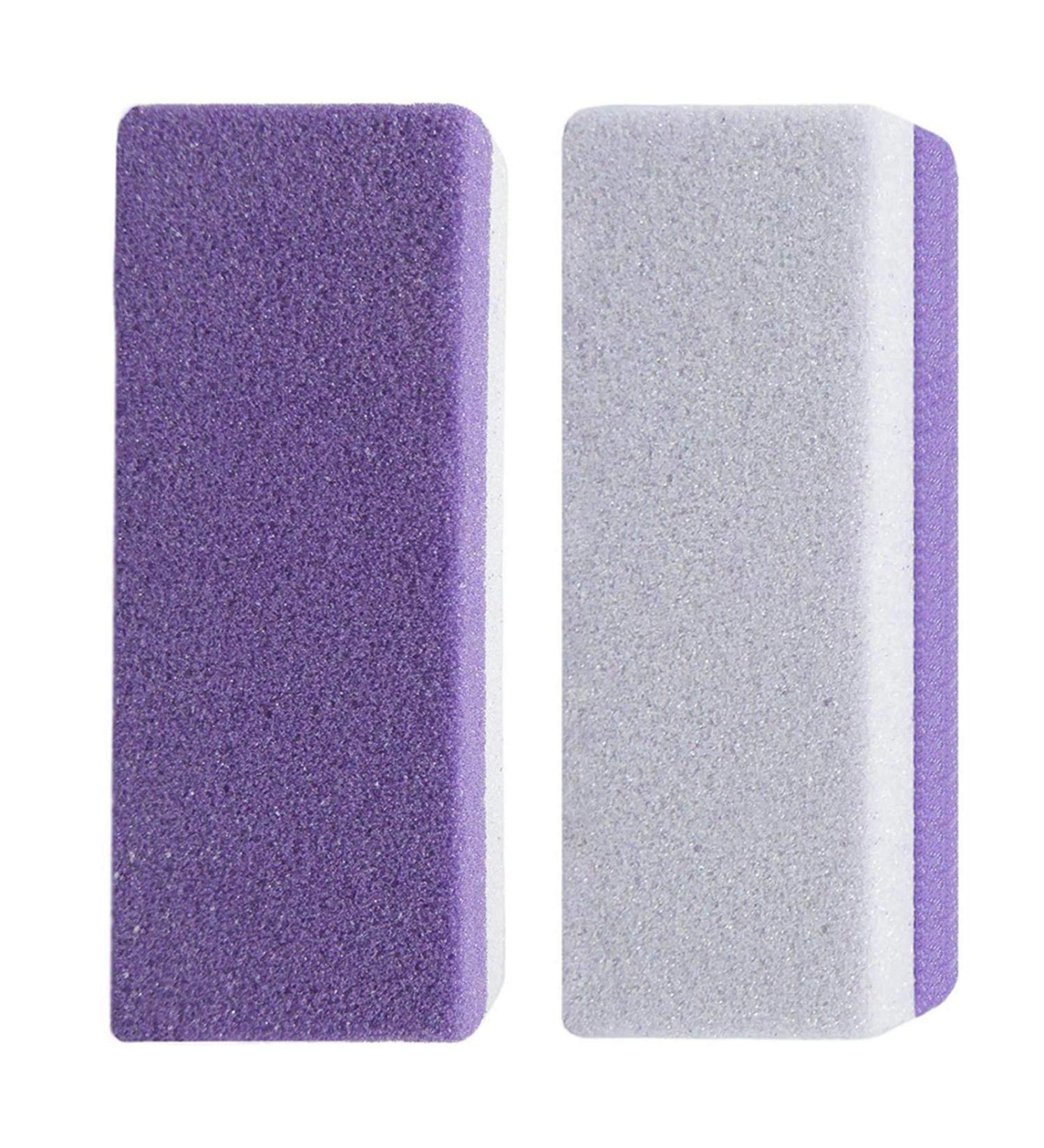 Danlit 2-in-1 Pumice & Corn Removal Tool for Smooth Feet - 2-Pack Pedicure Set for Hands & Body | Dead Skin Peeling Solution - Buy Online on GoSupps.com