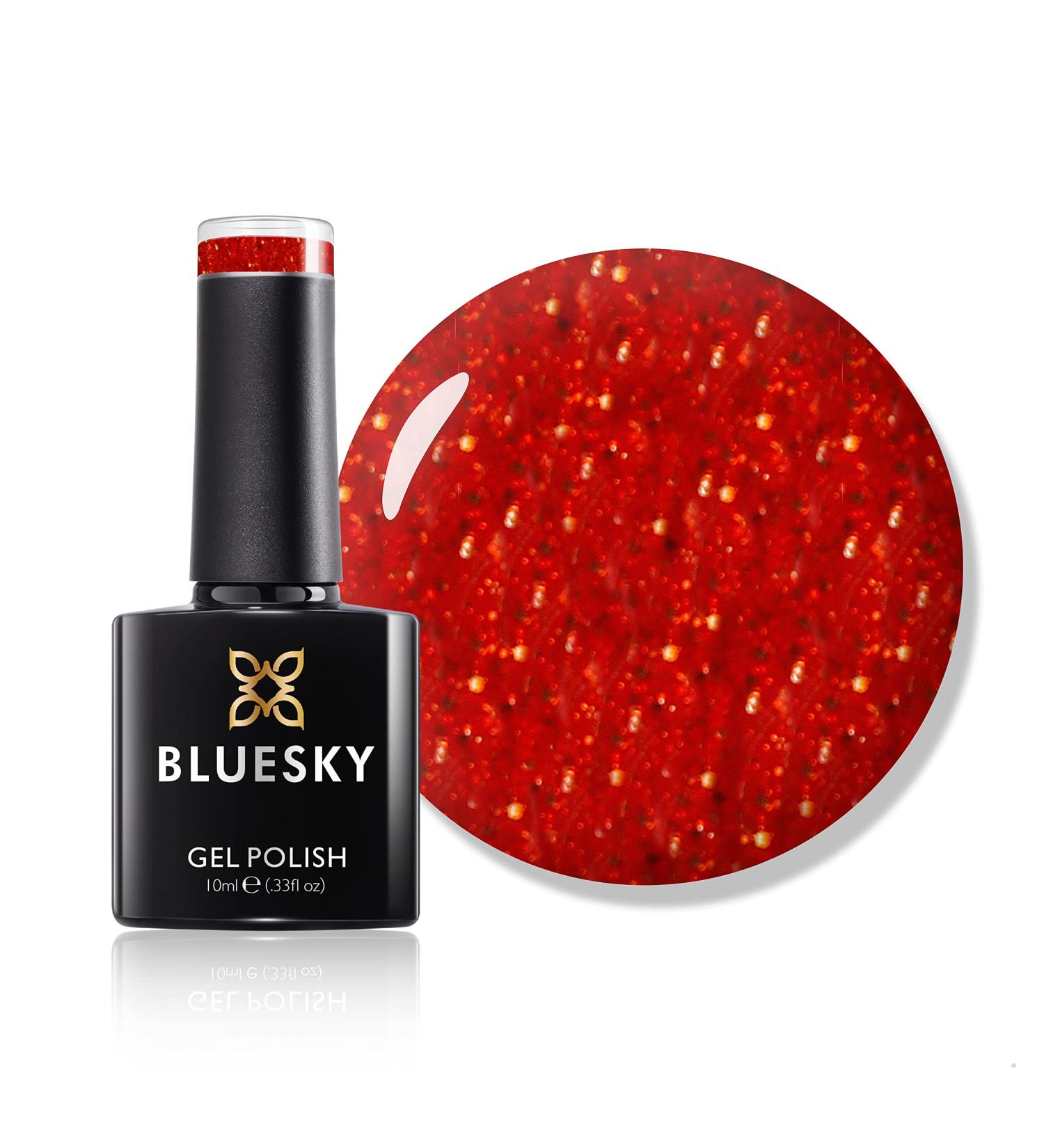 BLUESKY Gel Nail Polish Vip13 Orange Tree Long Lasting Chip Resistant 10 ml (Requires Curing Under UV LED Lamp) - Buy Online on GoSupps.com