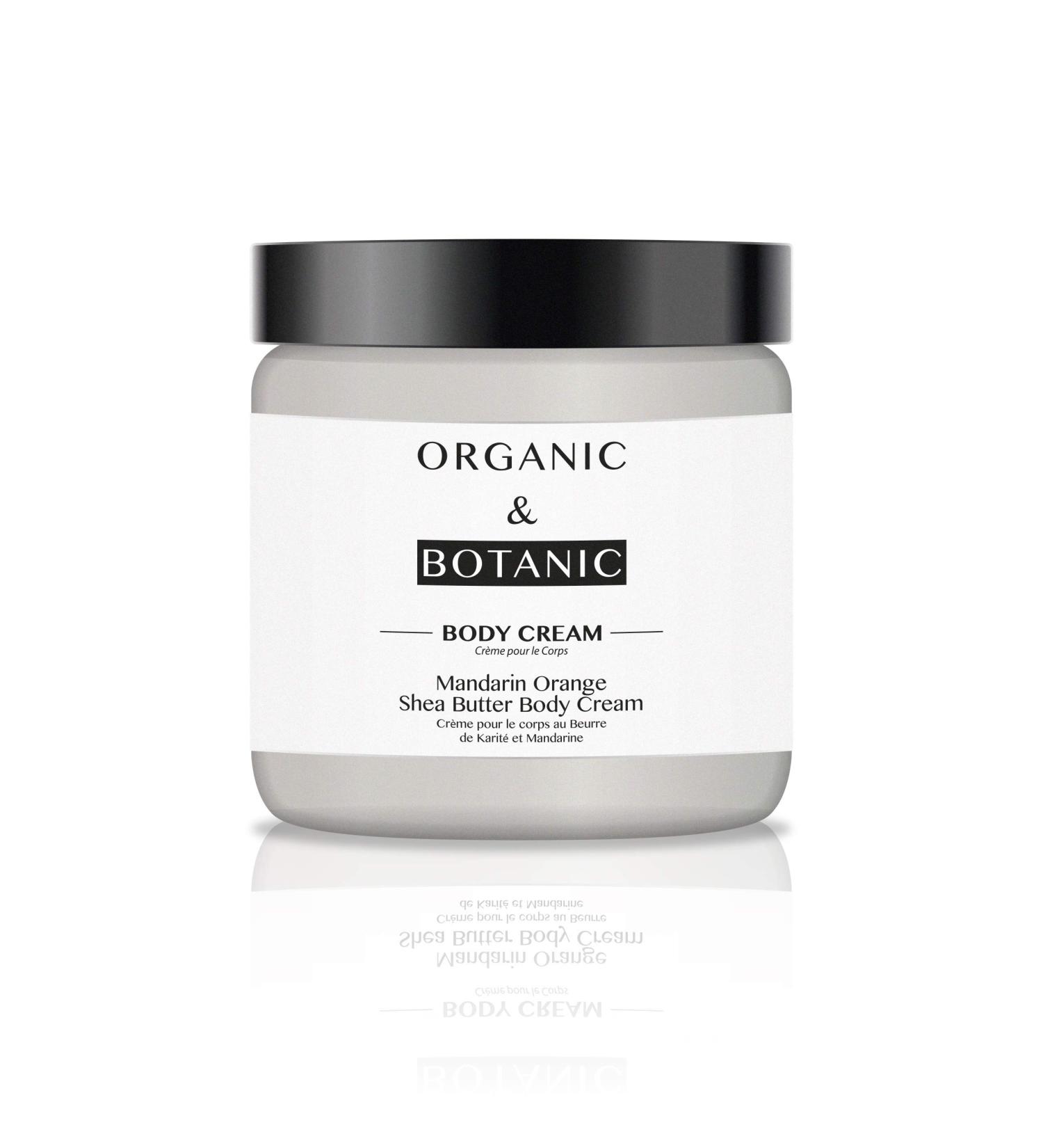 Organic Mandarin Orange Shea Butter Body Cream | Moisturizing & Nourishing | International Shipping - Buy Online on GoSupps.com