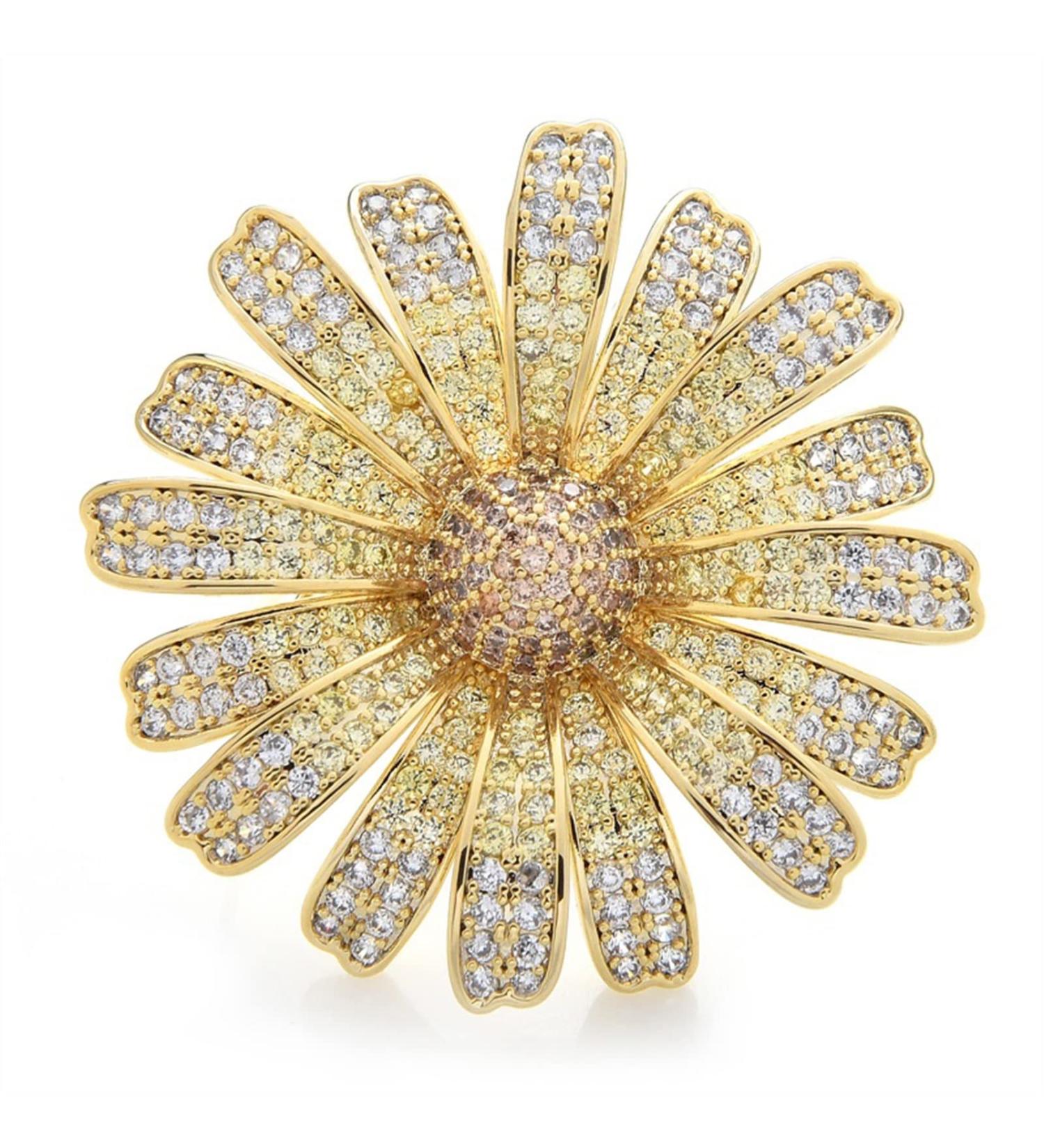 Pin Jewelry Gifts for Women Ladies Fashion Accessories Ladies Elegant Luxury Daisy Flower Brooch Flower Shape Party Banquet Brooch Brooches & Pins - Buy Online on GoSupps.com